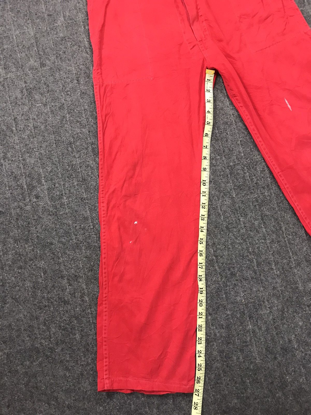 Vintage BMW Racing Uniform Staff Coverall Overall Red Denim Size 32 Size US 32 / EU 48 - 9 Thumbnail