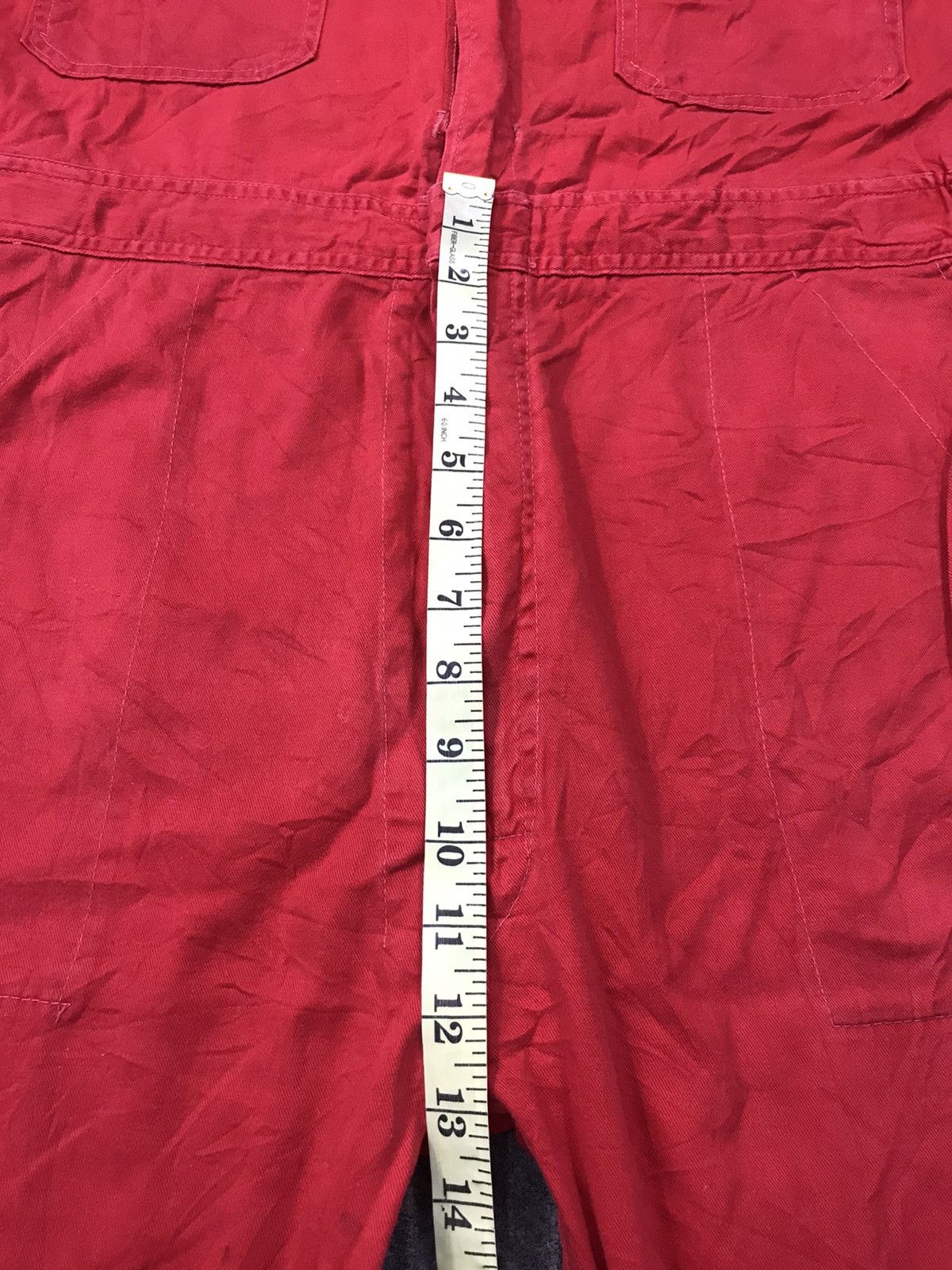 Vintage BMW Racing Uniform Staff Coverall Overall Red Denim Size 32 Size US 32 / EU 48 - 11 Thumbnail