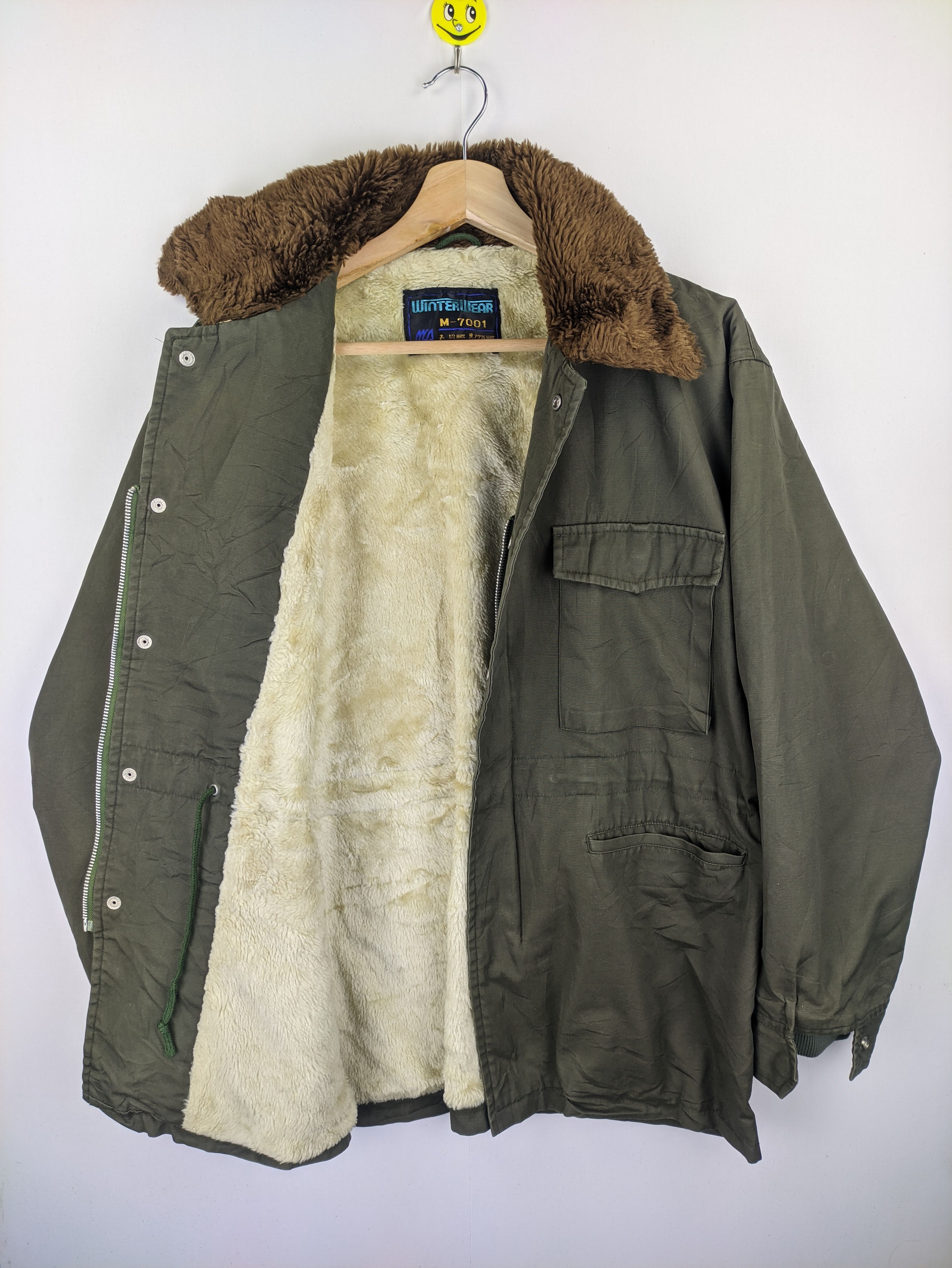 Japanese Brand Steals🔥Vintage M 65 Field Jacket Sherpa Inner Size US L / EU 52-54 / 3 - 8 Thumbnail