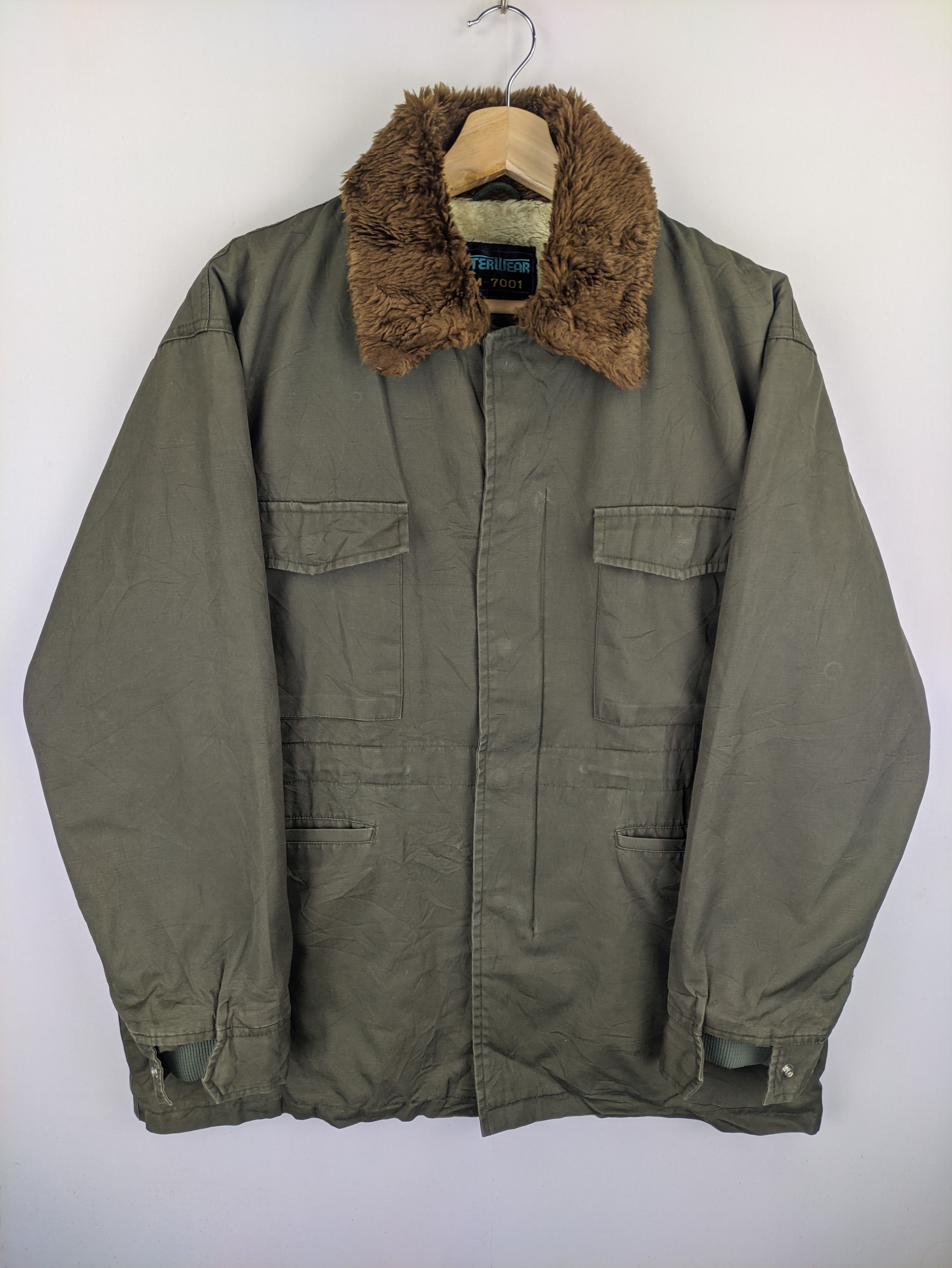 Japanese Brand Steals🔥Vintage M 65 Field Jacket Sherpa Inner Size US L / EU 52-54 / 3 - 7 Thumbnail