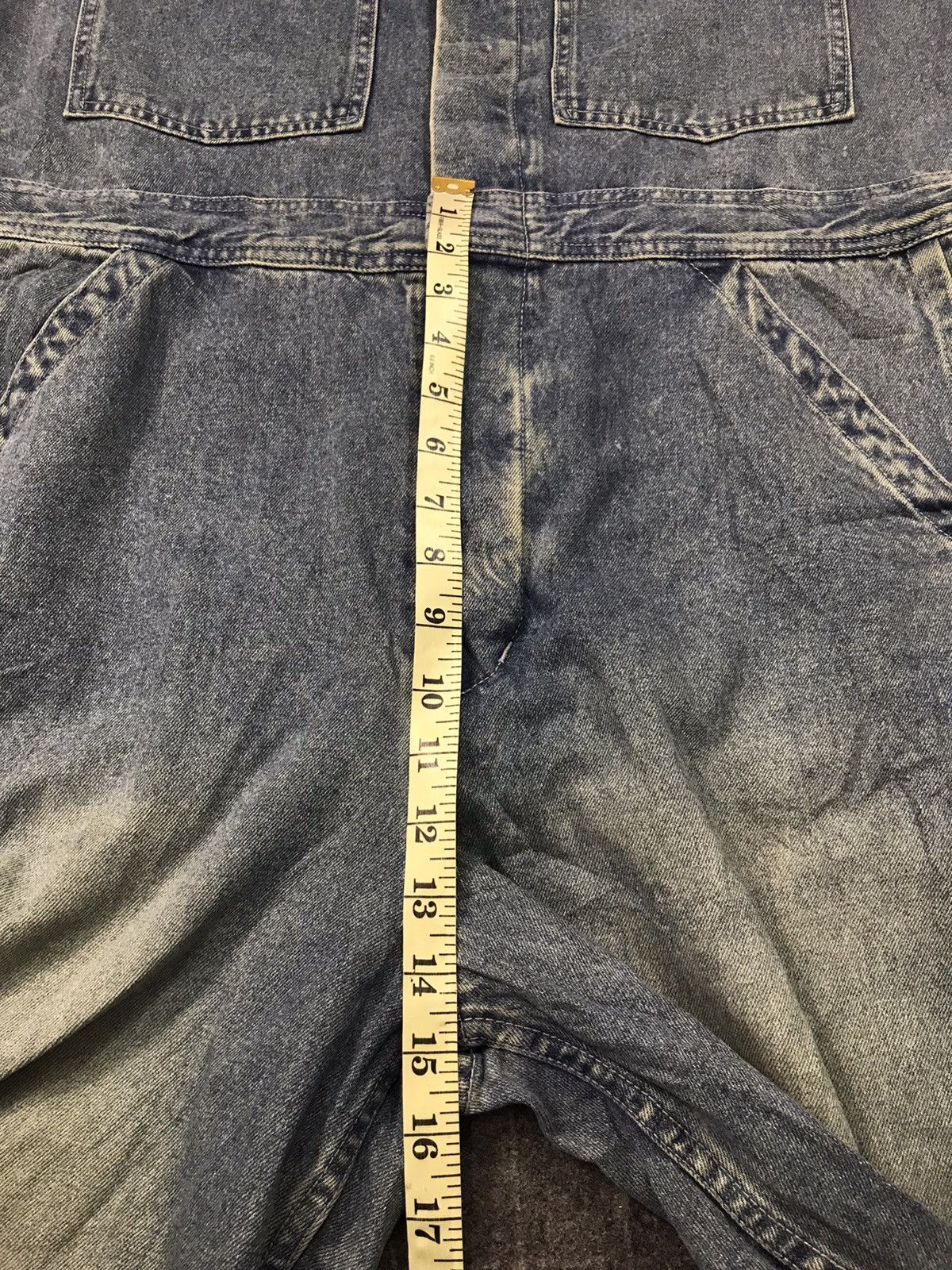 Japanese Brand Dog House Indigo Denim Pant Workwear Carpenter Big Size Size US 39 - 13 Thumbnail
