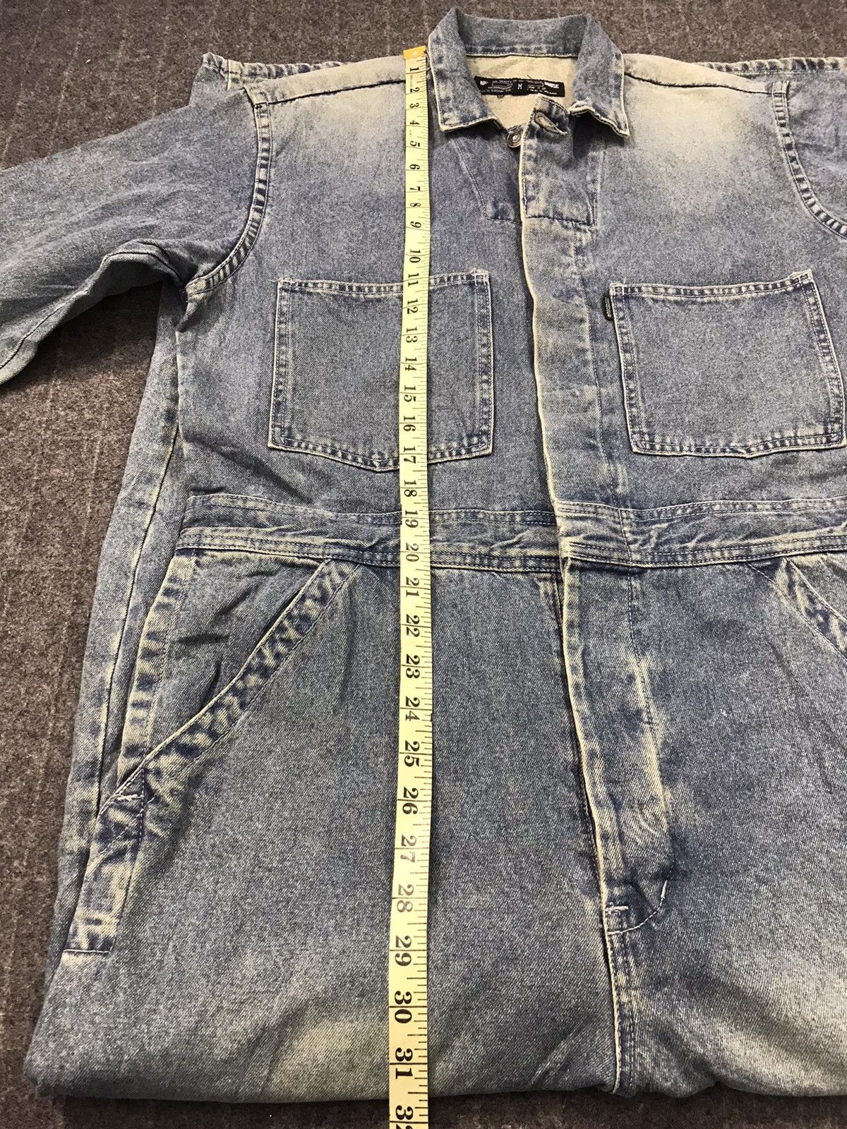 Japanese Brand Dog House Indigo Denim Pant Workwear Carpenter Big Size Size US 39 - 11 Thumbnail