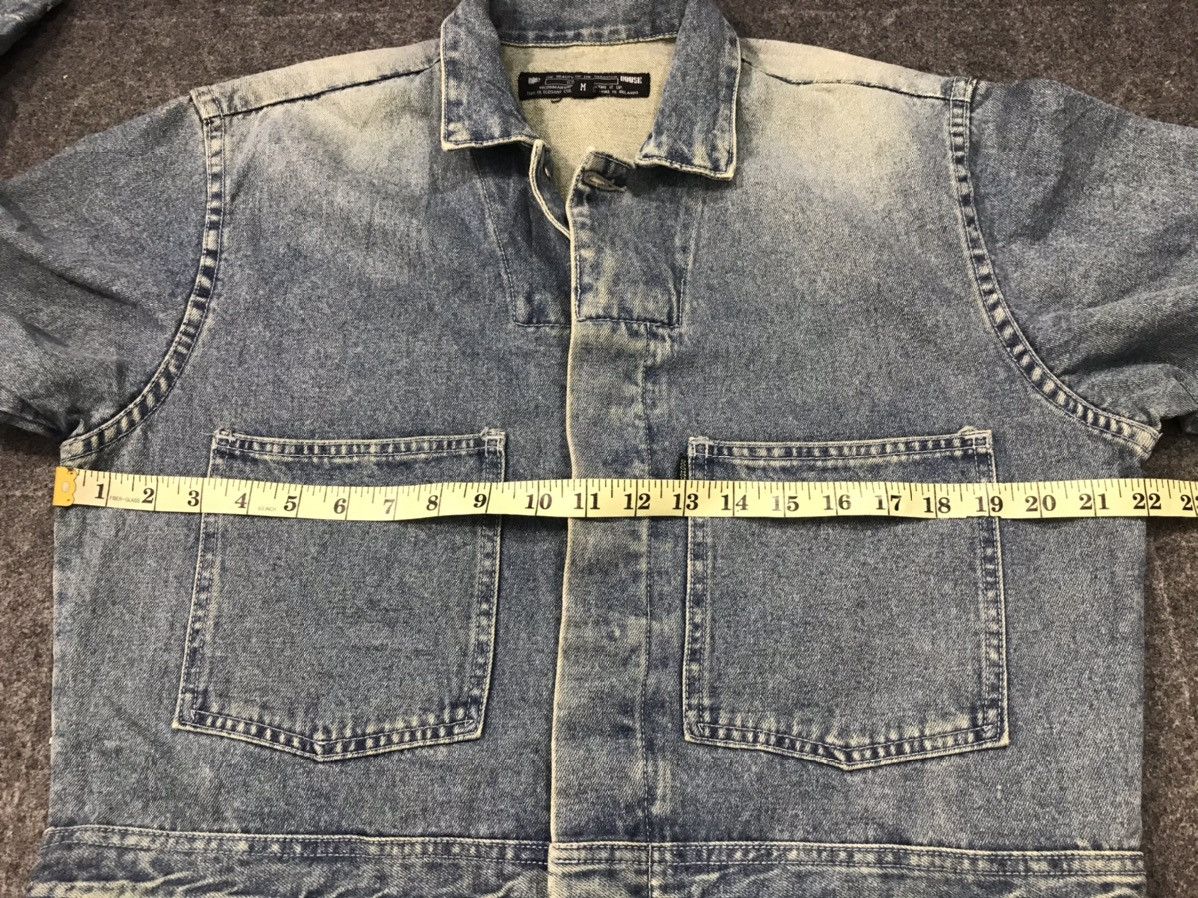 Japanese Brand Dog House Indigo Denim Pant Workwear Carpenter Big Size Size US 39 - 8 Thumbnail
