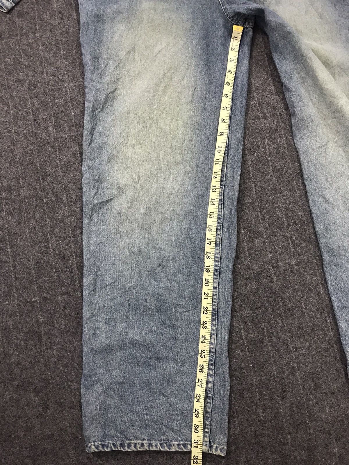 Japanese Brand Dog House Indigo Denim Pant Workwear Carpenter Big Size Size US 39 - 12 Thumbnail