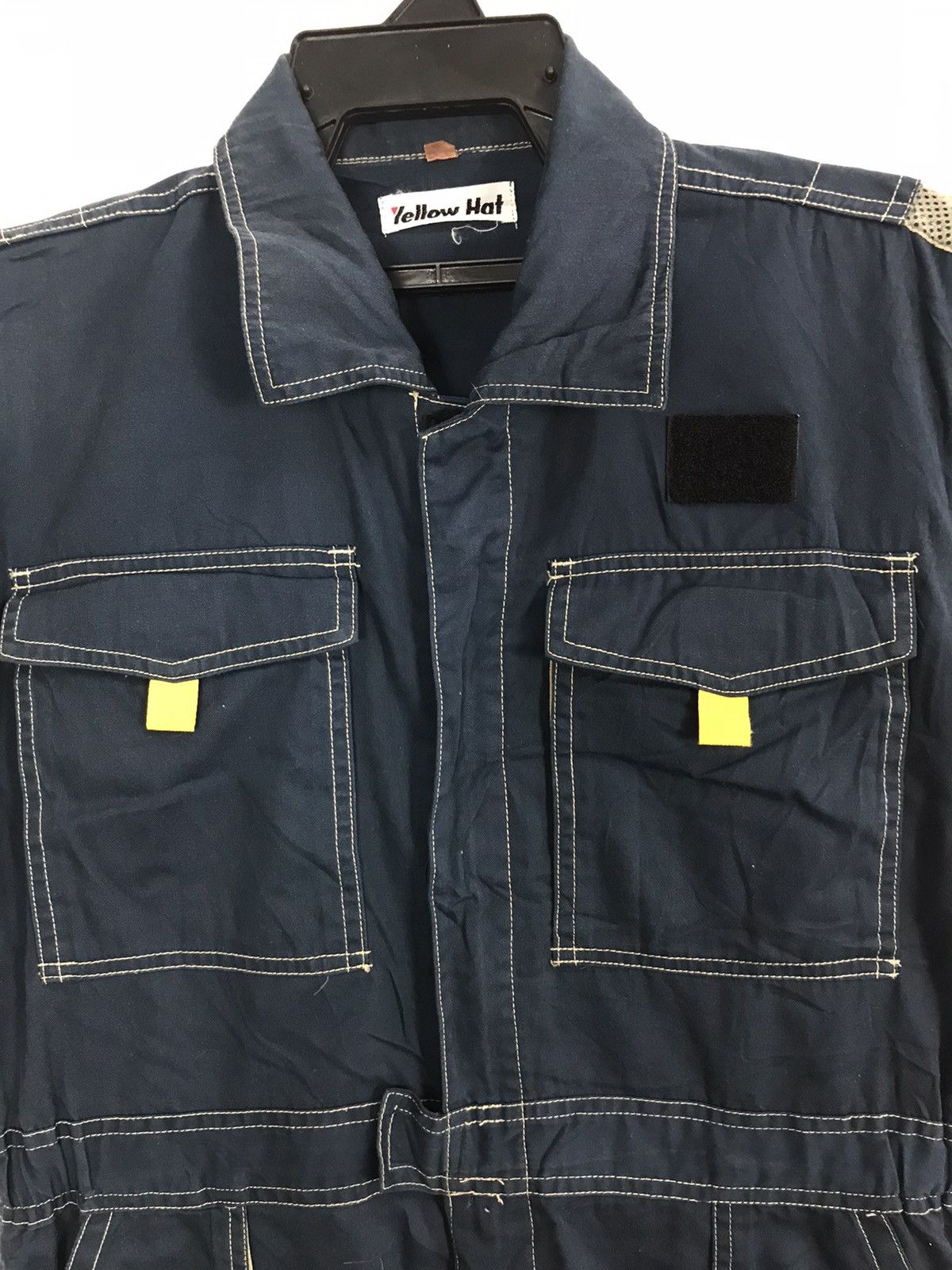 Japanese Brand × Vintage Yellow Hat Japanese Brand Khakis Pant Workwear Carpenter Size US 37 - 3 Thumbnail