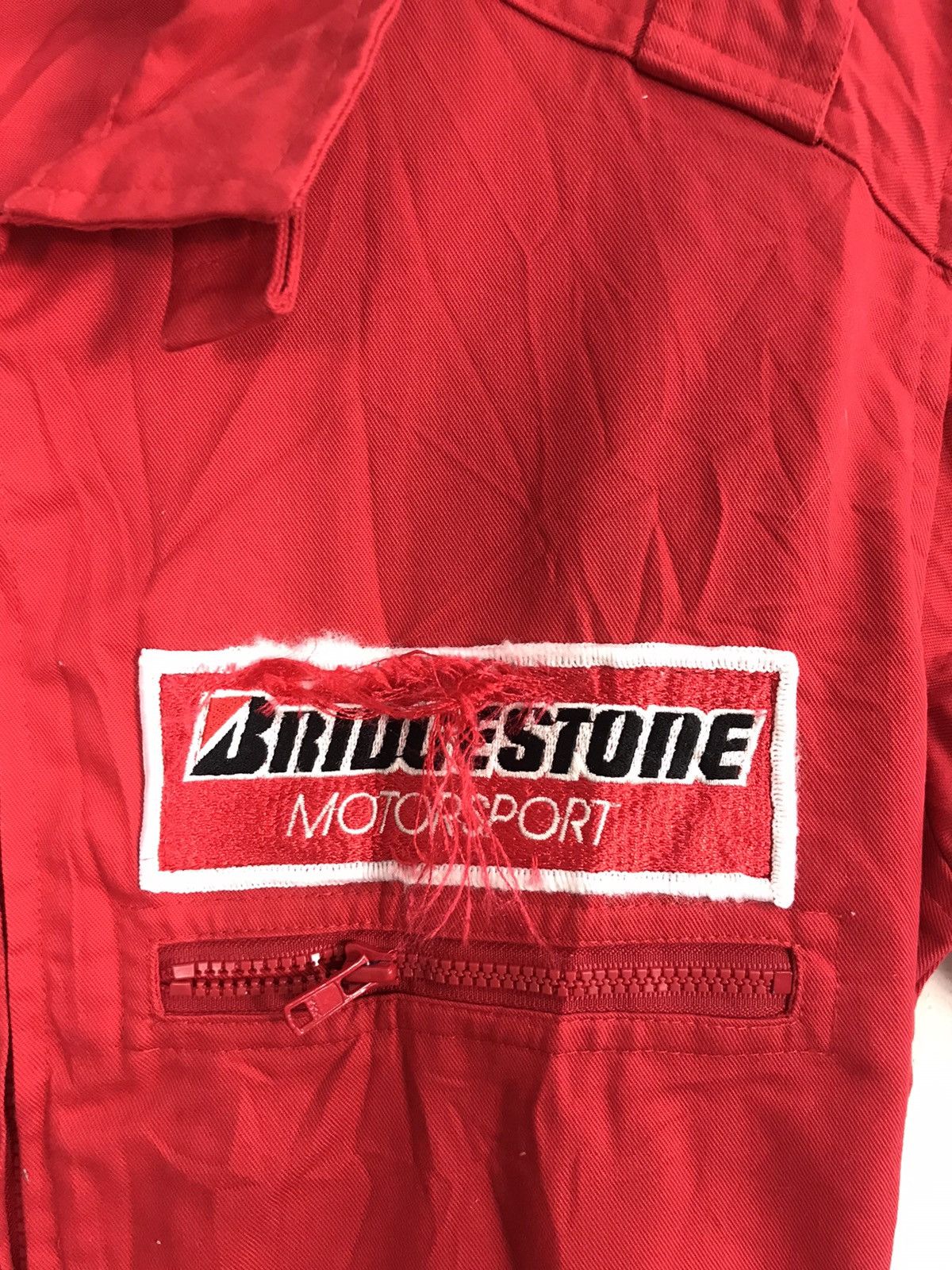 Vintage Bridgestone Motorsport Tyre Uniform Staff Pant Workwear Size US 26 / EU 42 - 4 Thumbnail