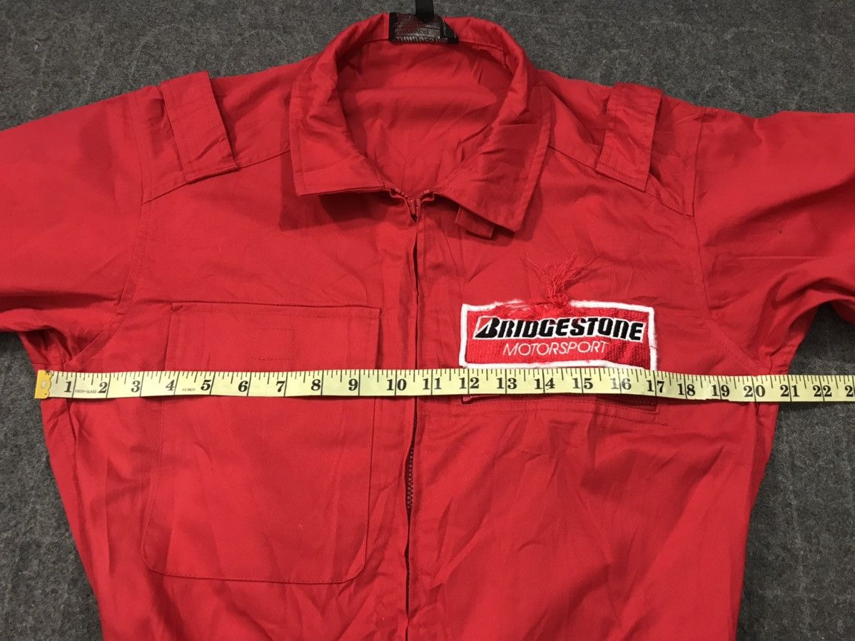 Vintage Bridgestone Motorsport Tyre Uniform Staff Pant Workwear Size US 26 / EU 42 - 9 Thumbnail