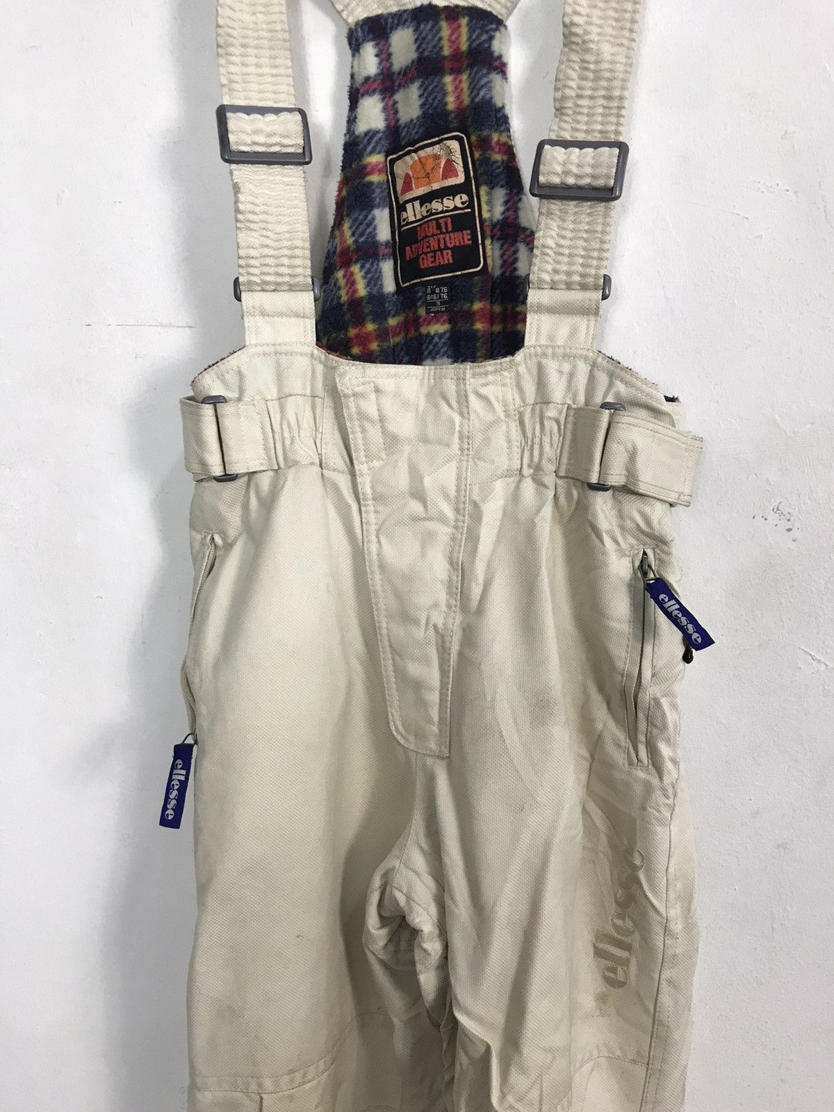 Ellesse × Vintage Ellesse Multi Adventure Gear Coverall Overall Ski Pant Size US 30 / EU 46 - 3 Thumbnail
