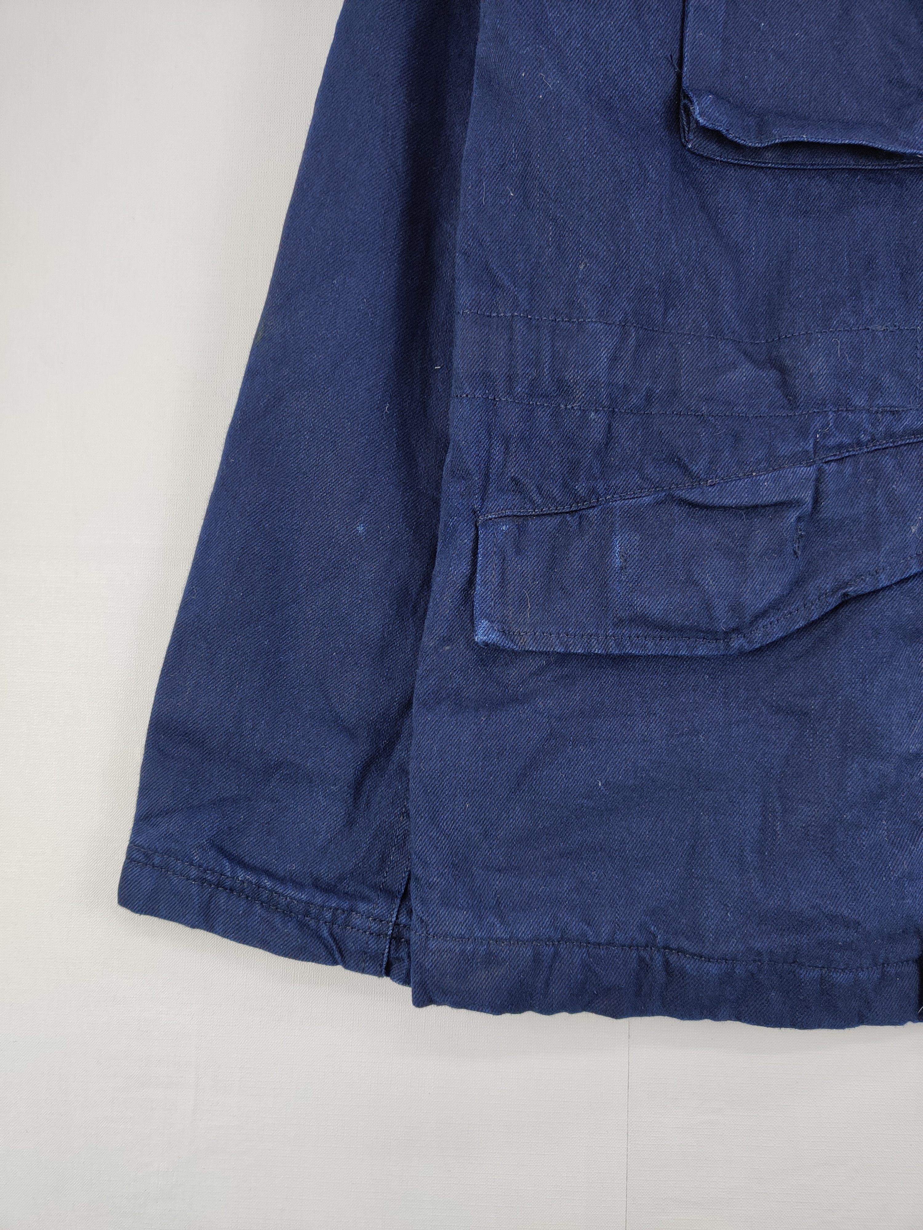 Gap Vintage 90s Gap M65 Field Blue Chore Denim Jacket Size US XS / EU 42 / 0 - 5 Thumbnail