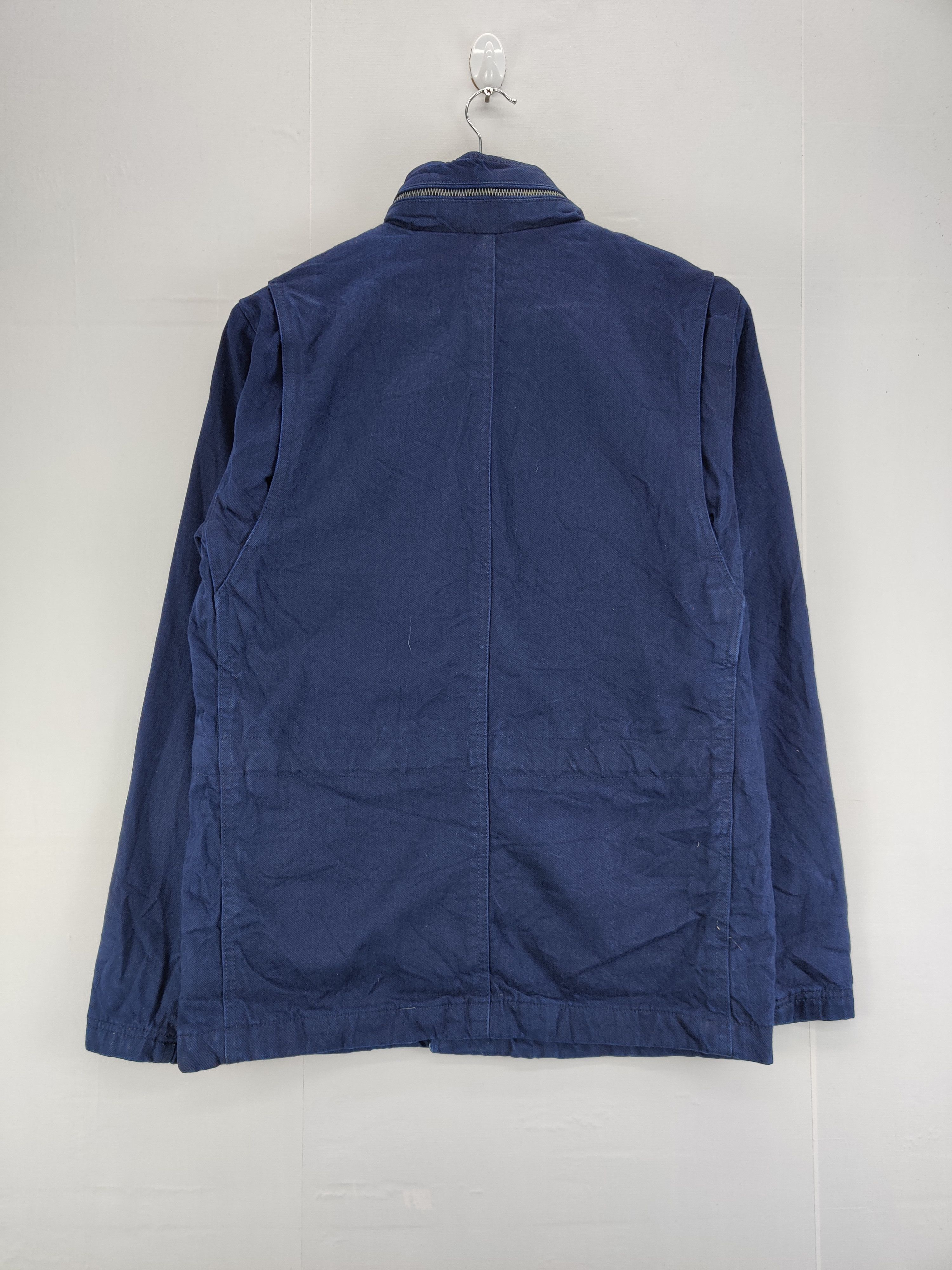 Gap Vintage 90s Gap M65 Field Blue Chore Denim Jacket Size US XS / EU 42 / 0 - 13 Thumbnail