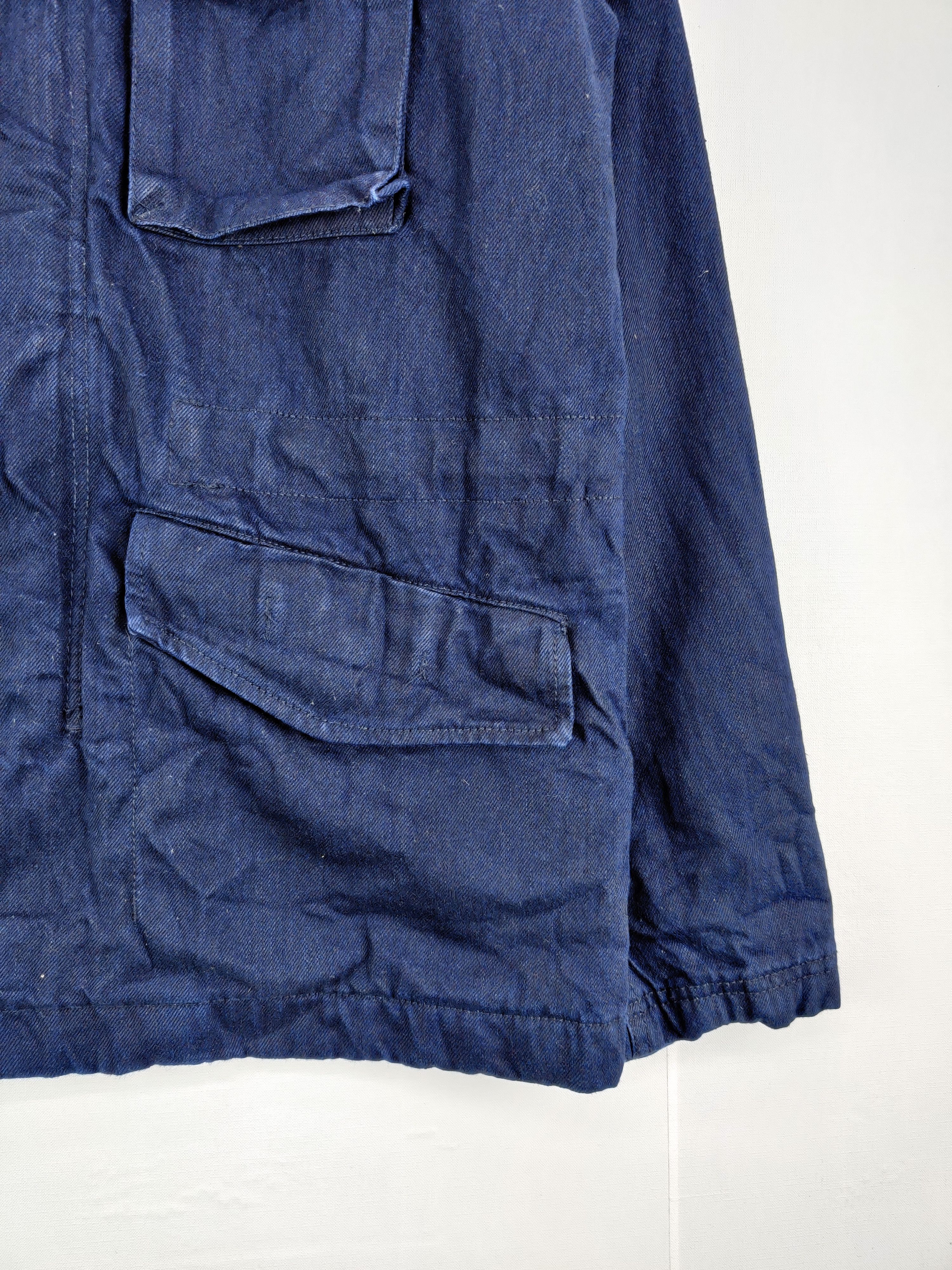 Gap Vintage 90s Gap M65 Field Blue Chore Denim Jacket Size US XS / EU 42 / 0 - 3 Thumbnail