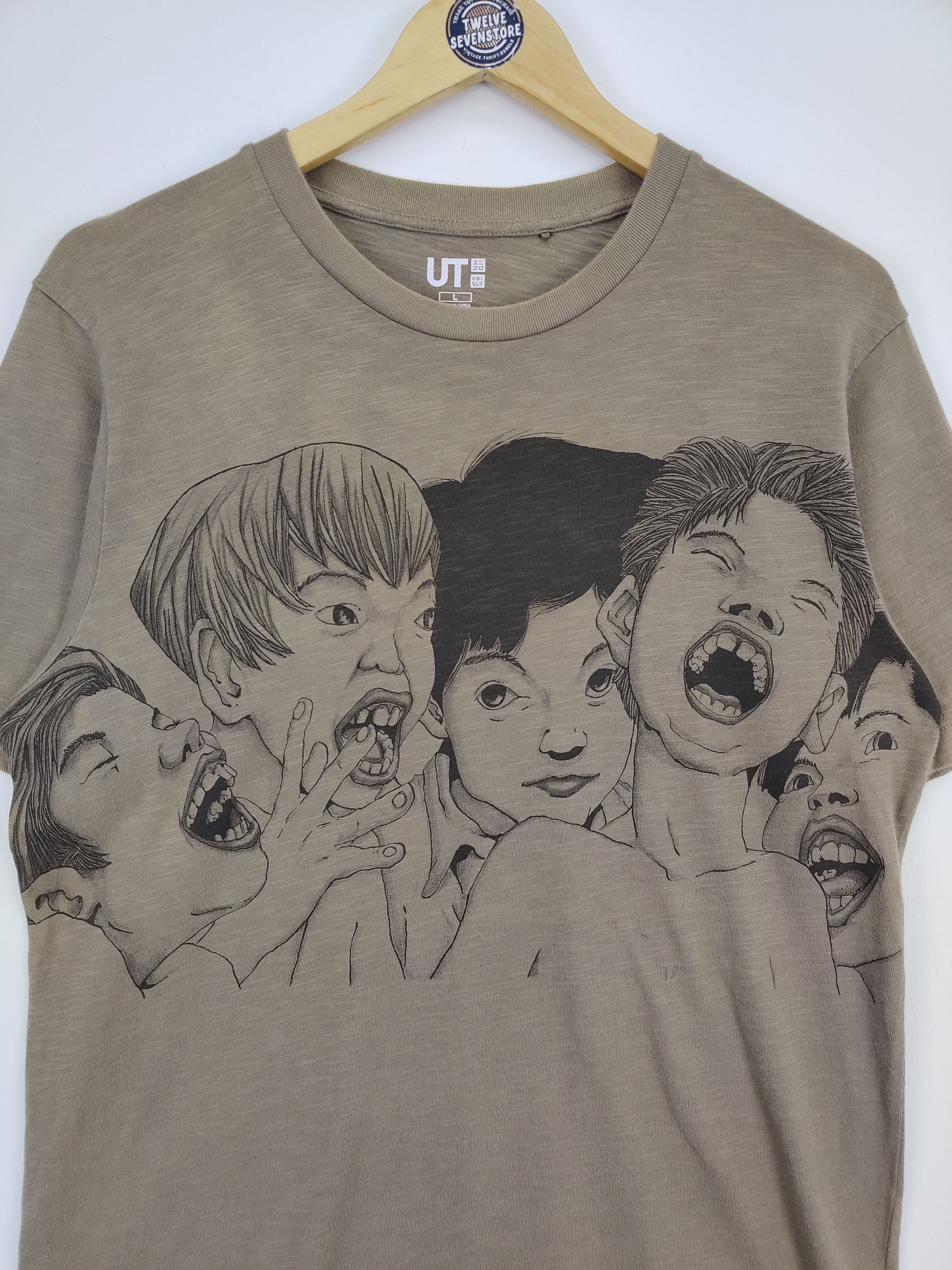 Anime Taiyou Matsumoto Shogakukan Anima Manga Tee Tshirt Size US L / EU 52-54 / 3 - 4 Thumbnail
