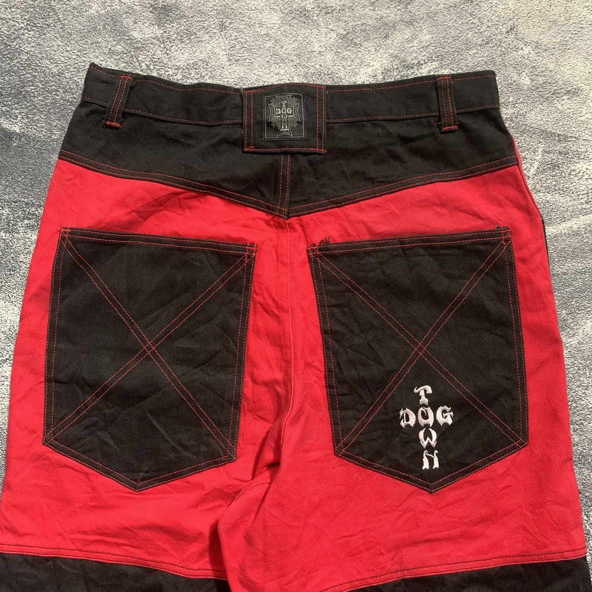 Dogtown 🔥RARE Vintage DogTown Y2K Baggy jeans double knee Size US 32 / EU 48 - 4 Thumbnail