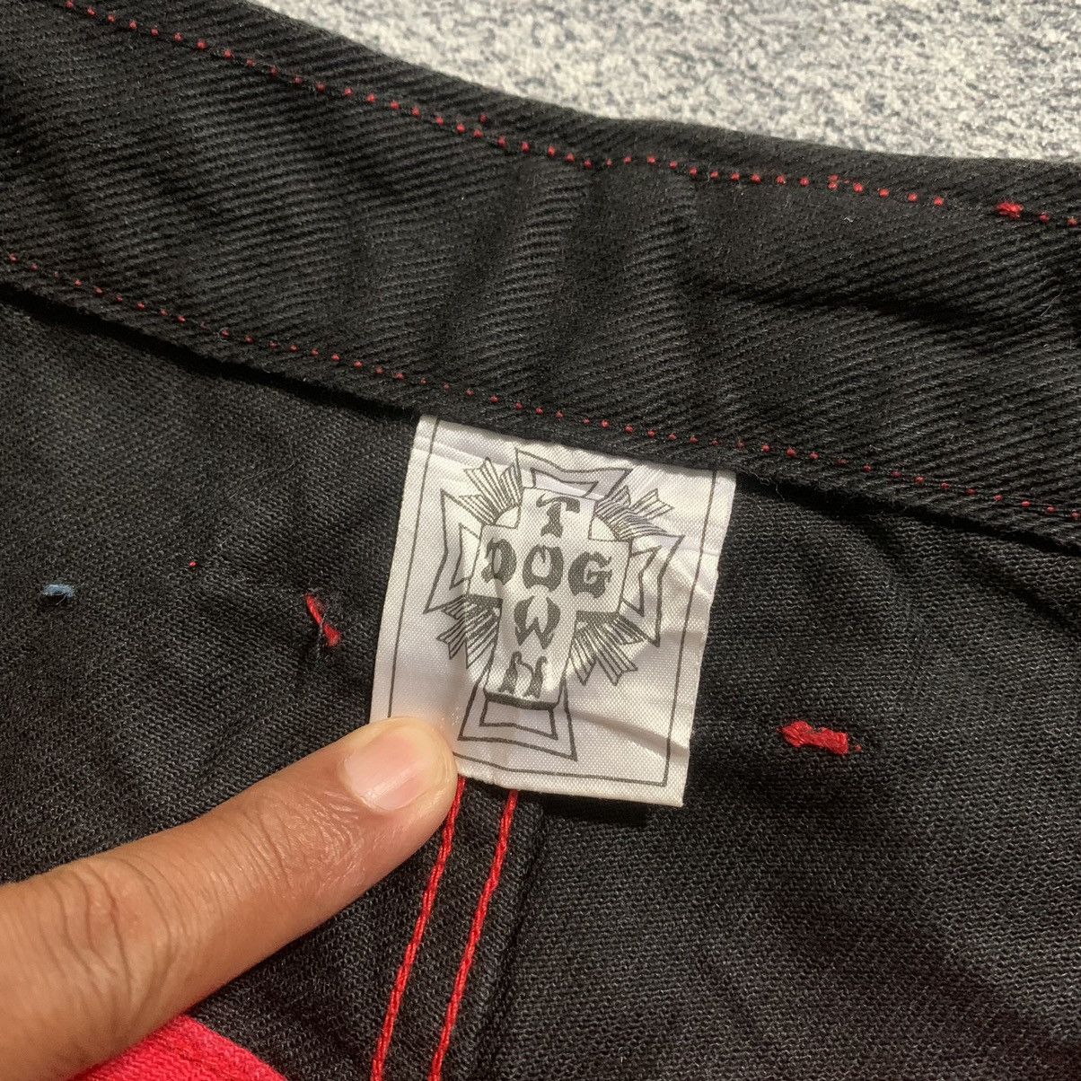 Dogtown 🔥RARE Vintage DogTown Y2K Baggy jeans double knee Size US 32 / EU 48 - 10 Thumbnail