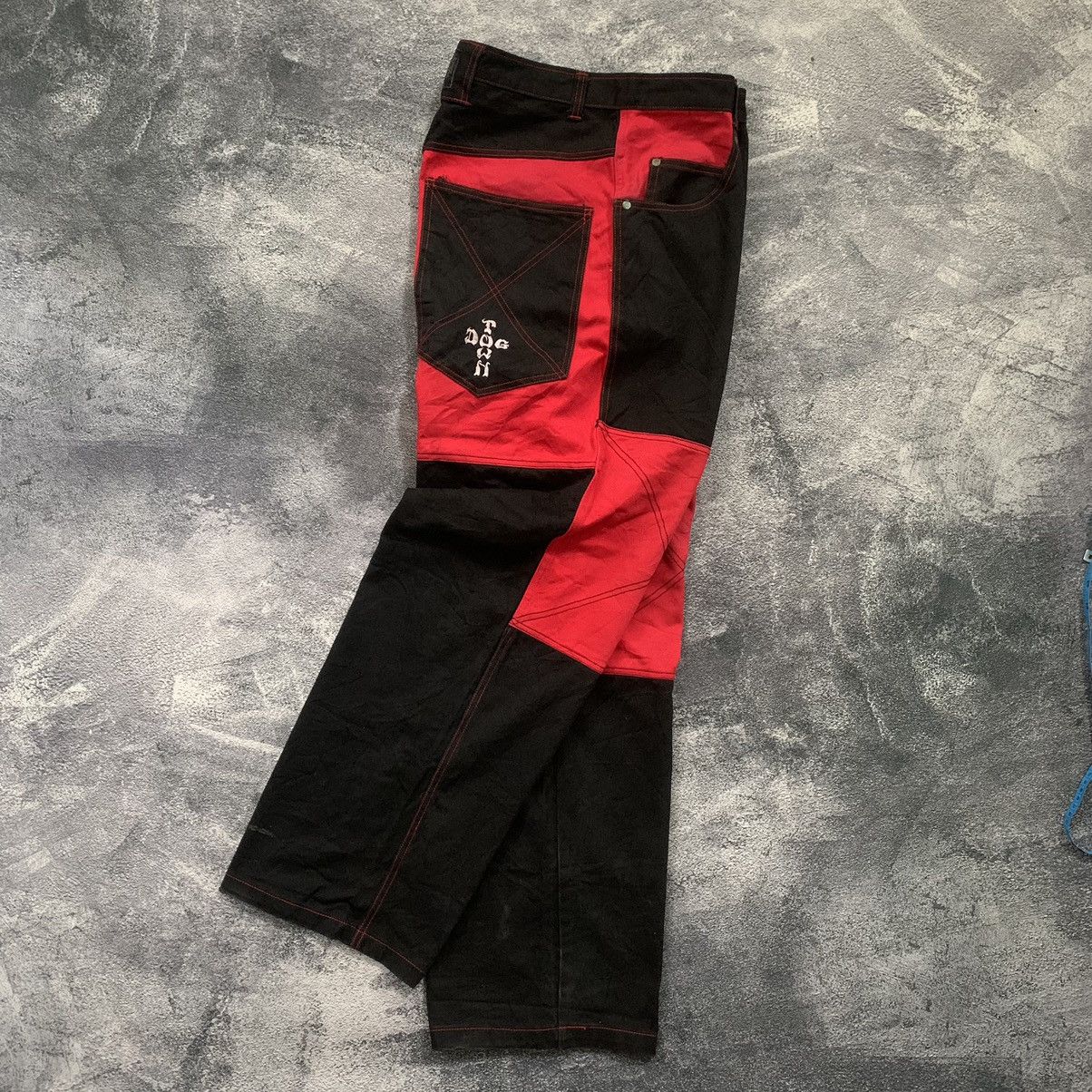 Dogtown 🔥RARE Vintage DogTown Y2K Baggy jeans double knee Size US 32 / EU 48 - 3 Thumbnail