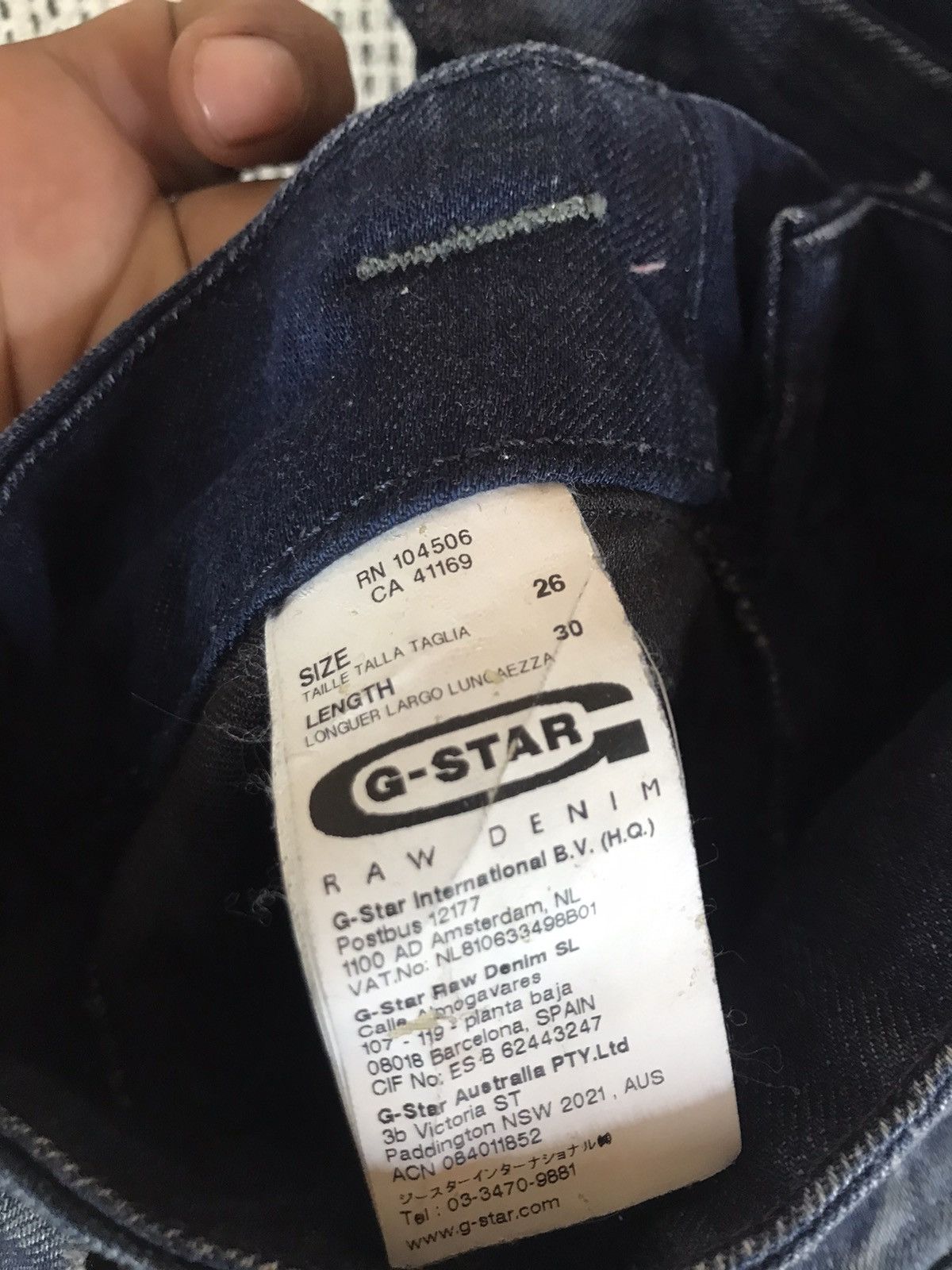 G-Star ‼️G STAR RAW FLARE DENIM BOOTCUT Size US 29 - 8 Thumbnail