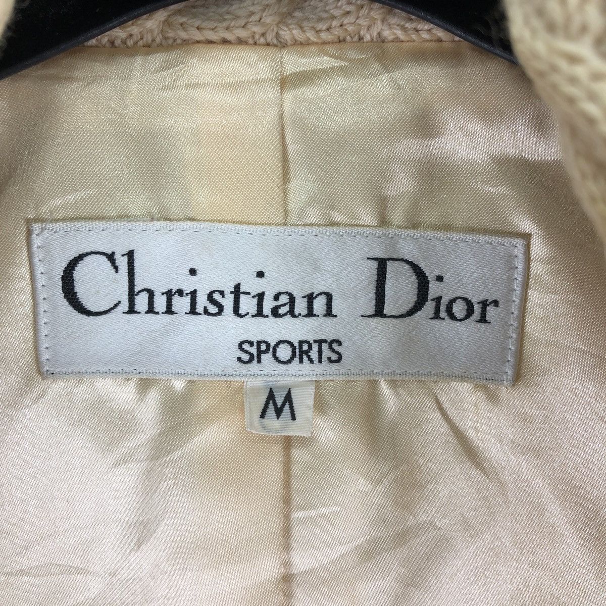 Dior Vintage Christian Dior Sports Wool Cardigan Size L / US 10 / IT 46 - 13 Thumbnail