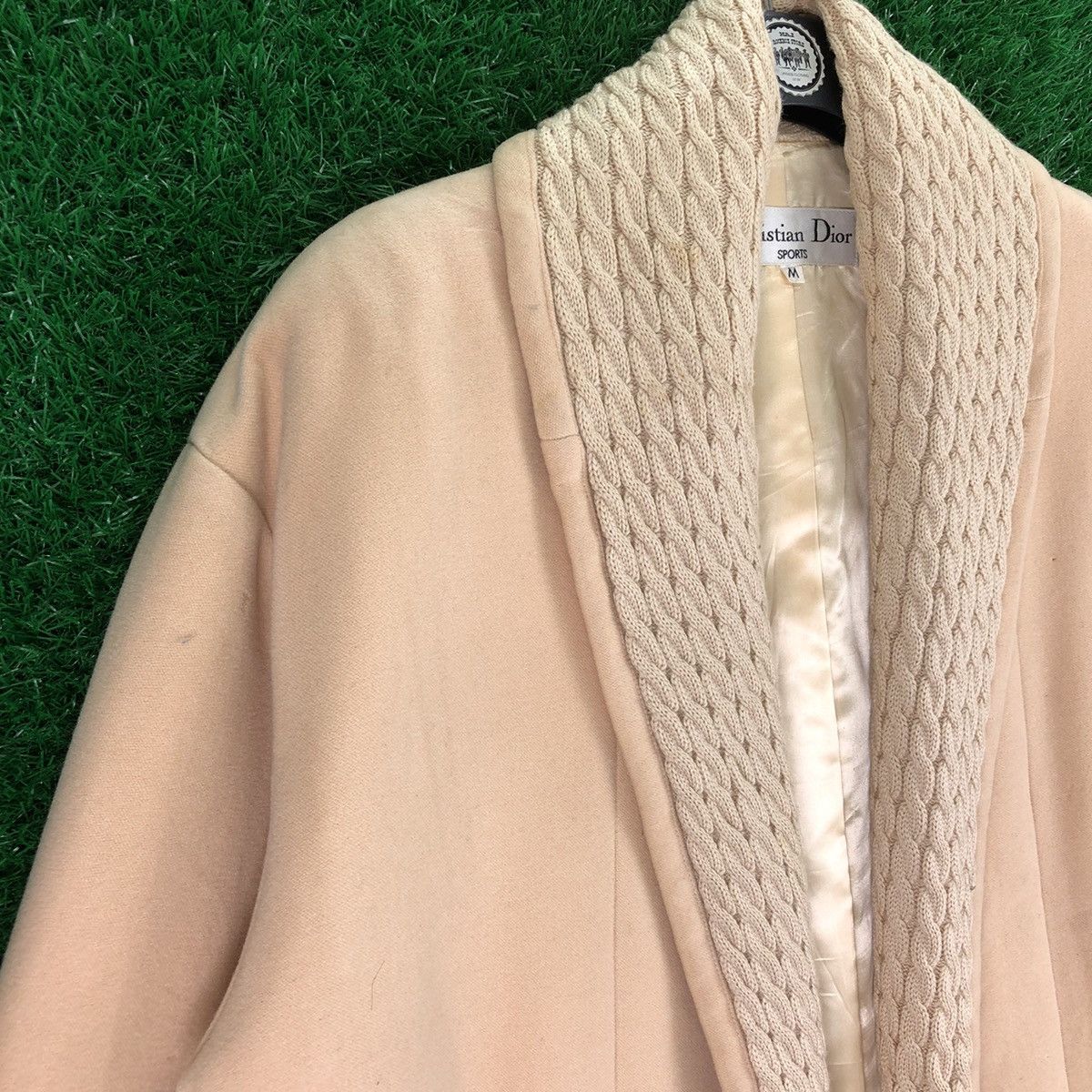 Dior Vintage Christian Dior Sports Wool Cardigan Size L / US 10 / IT 46 - 2 Thumbnail