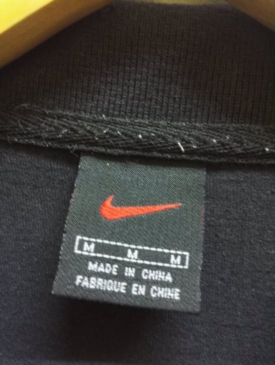 Nike Vtg Nike Small Logo Short Sleeve Colar Shirt (c25) Size US M / EU 48-50 / 2 - 6 Thumbnail