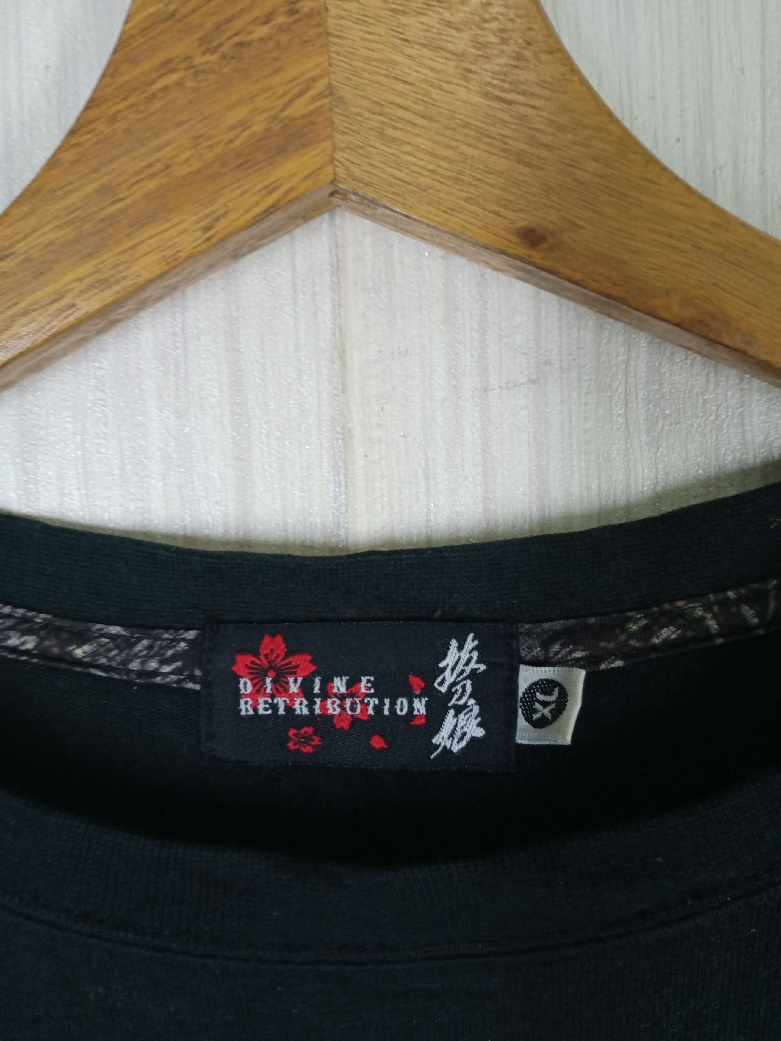 Japanese Brand Rare Divine Retribution Geisha Nice Design Long Sleeve Size US XL / EU 56 / 4 - 4 Thumbnail
