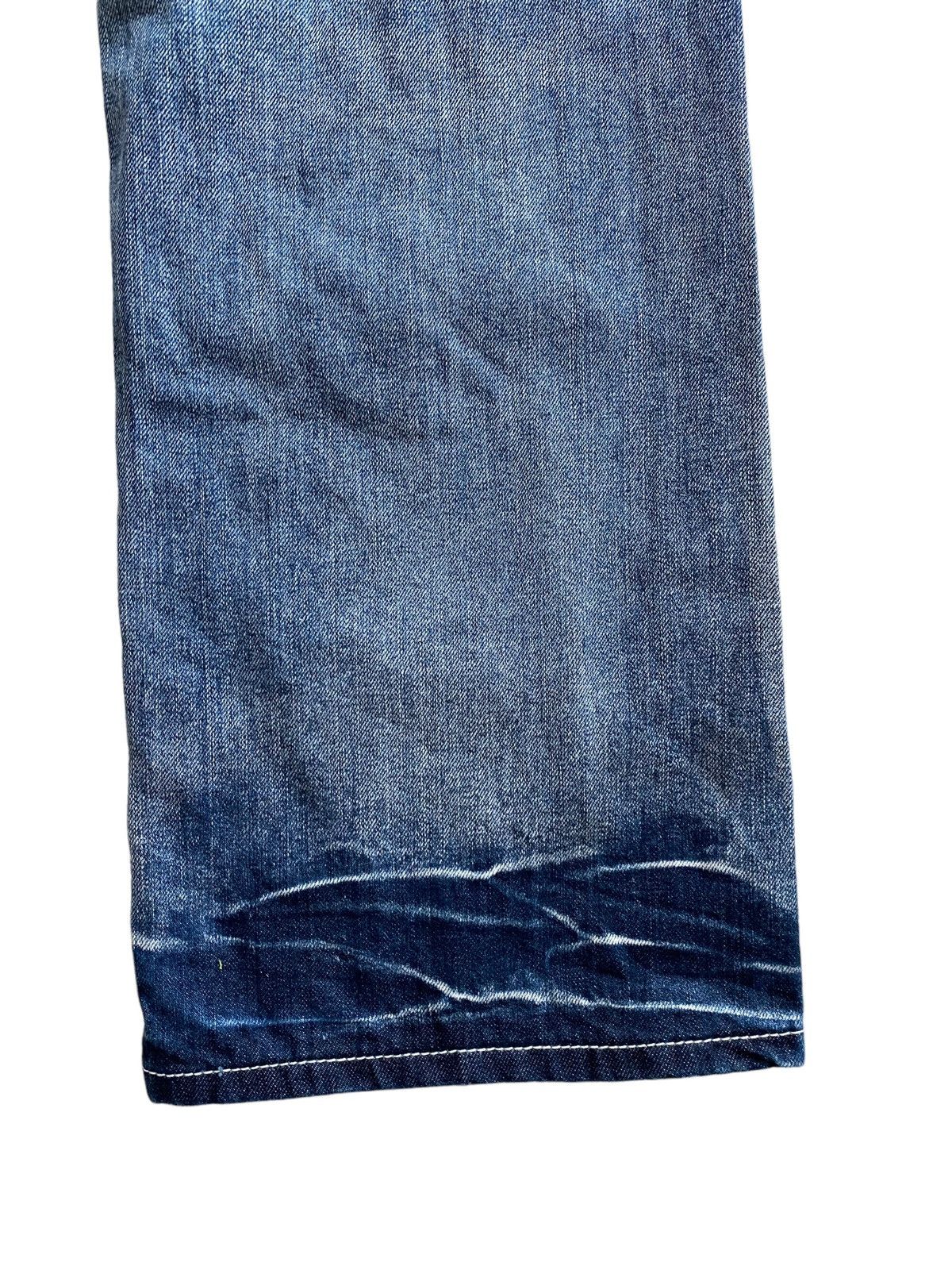 Hysteric Glamour × Japanese Brand × Tornado Mart HELX Denim Cromeheart Design Patchwork Style Size US 34 / EU 50 - 10 Thumbnail