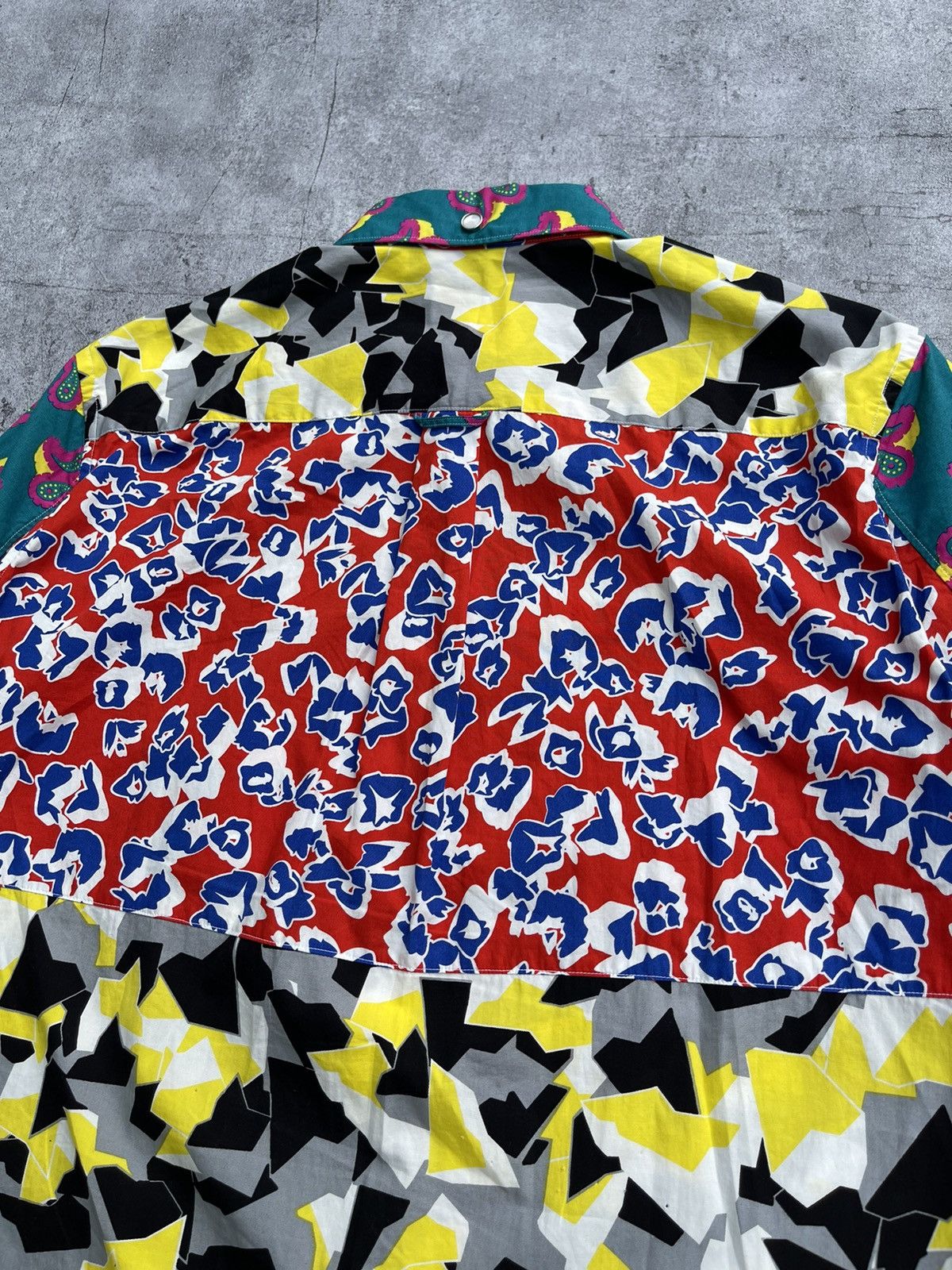 Ganryu S/S2012 Pattern Clashing Uneven Shirt Size US S / EU 44-46 / 1 - 8 Thumbnail
