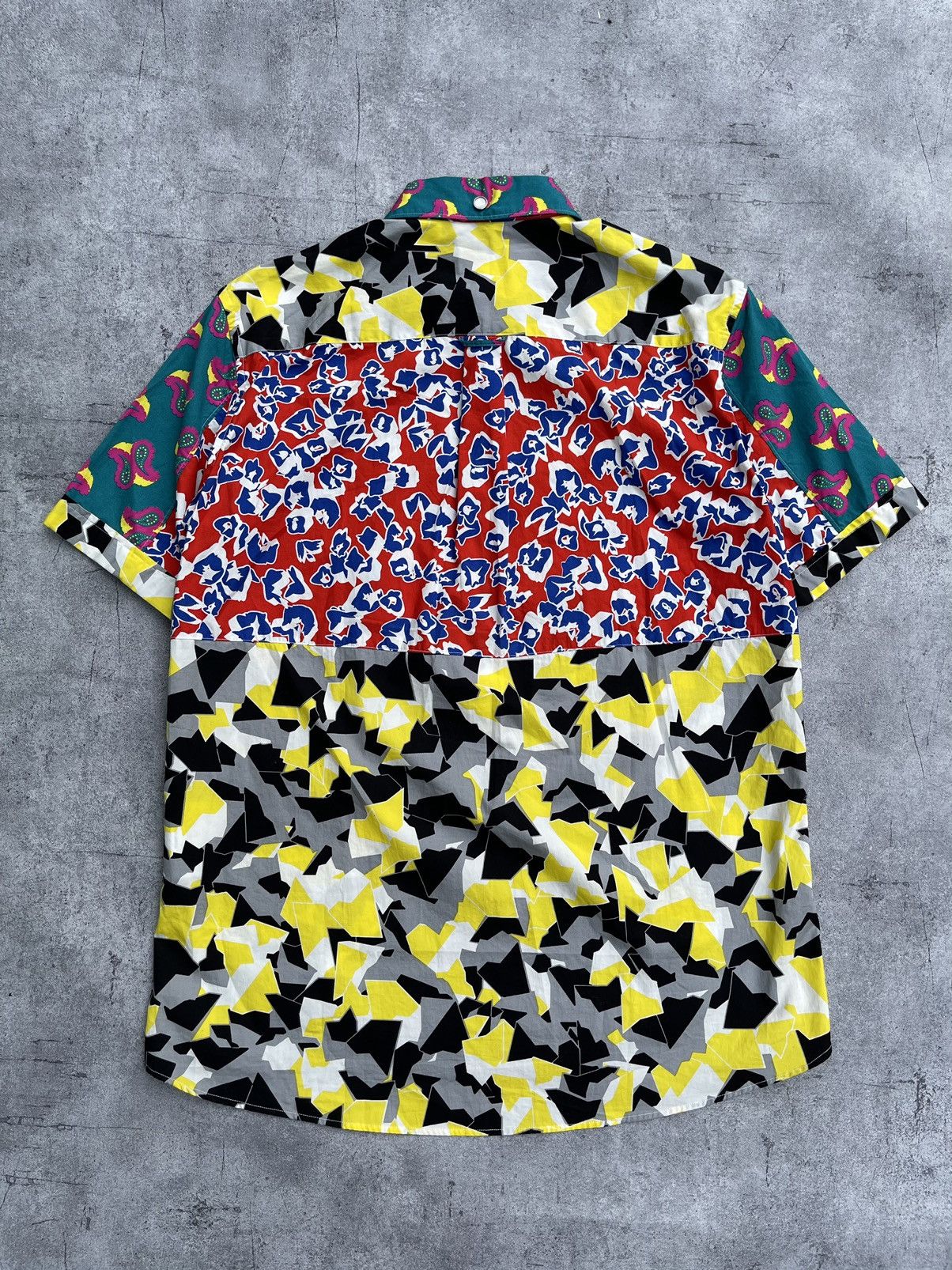 Ganryu S/S2012 Pattern Clashing Uneven Shirt Size US S / EU 44-46 / 1 - 7 Thumbnail