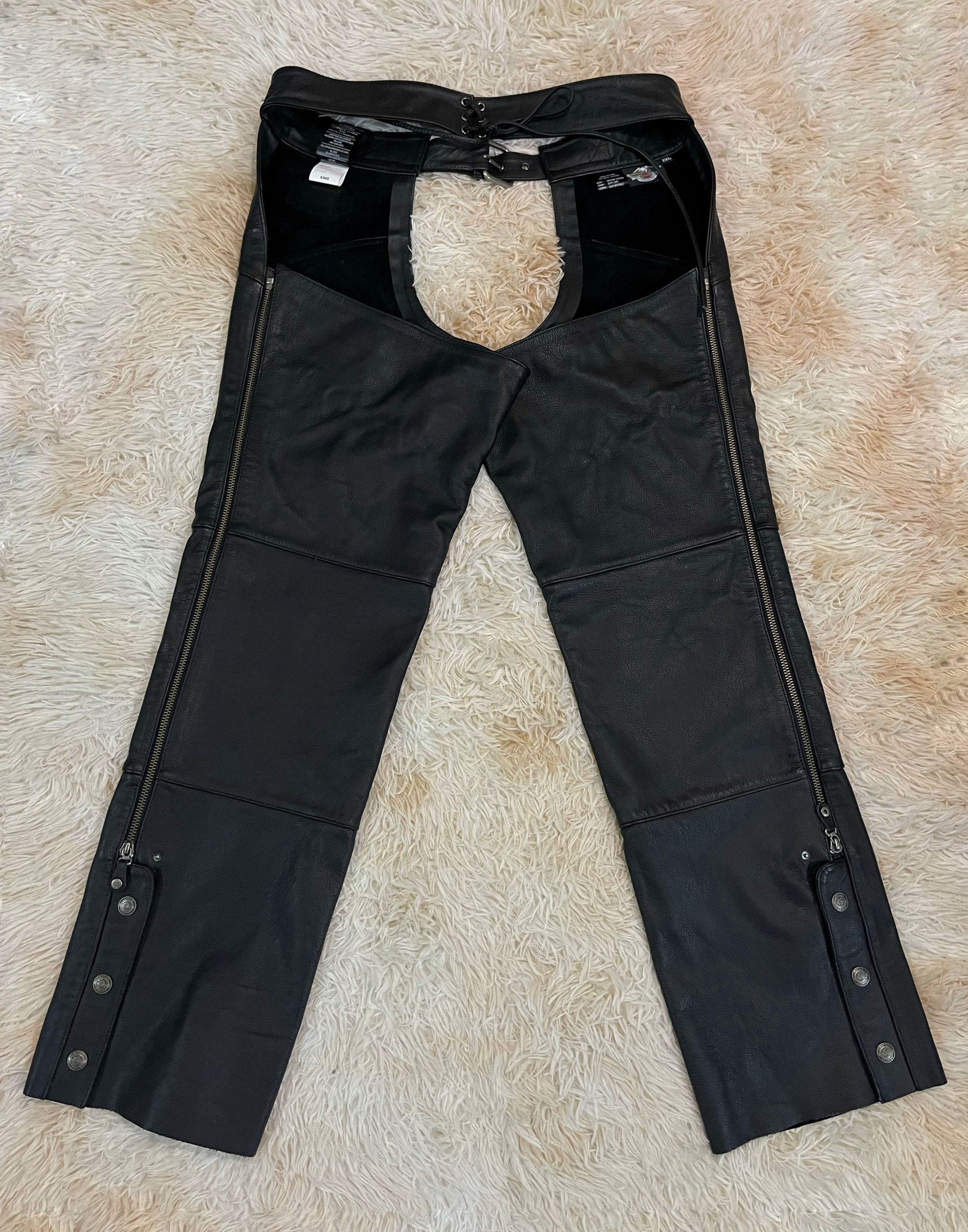 Harley Davidson 1990's Leather Chaps