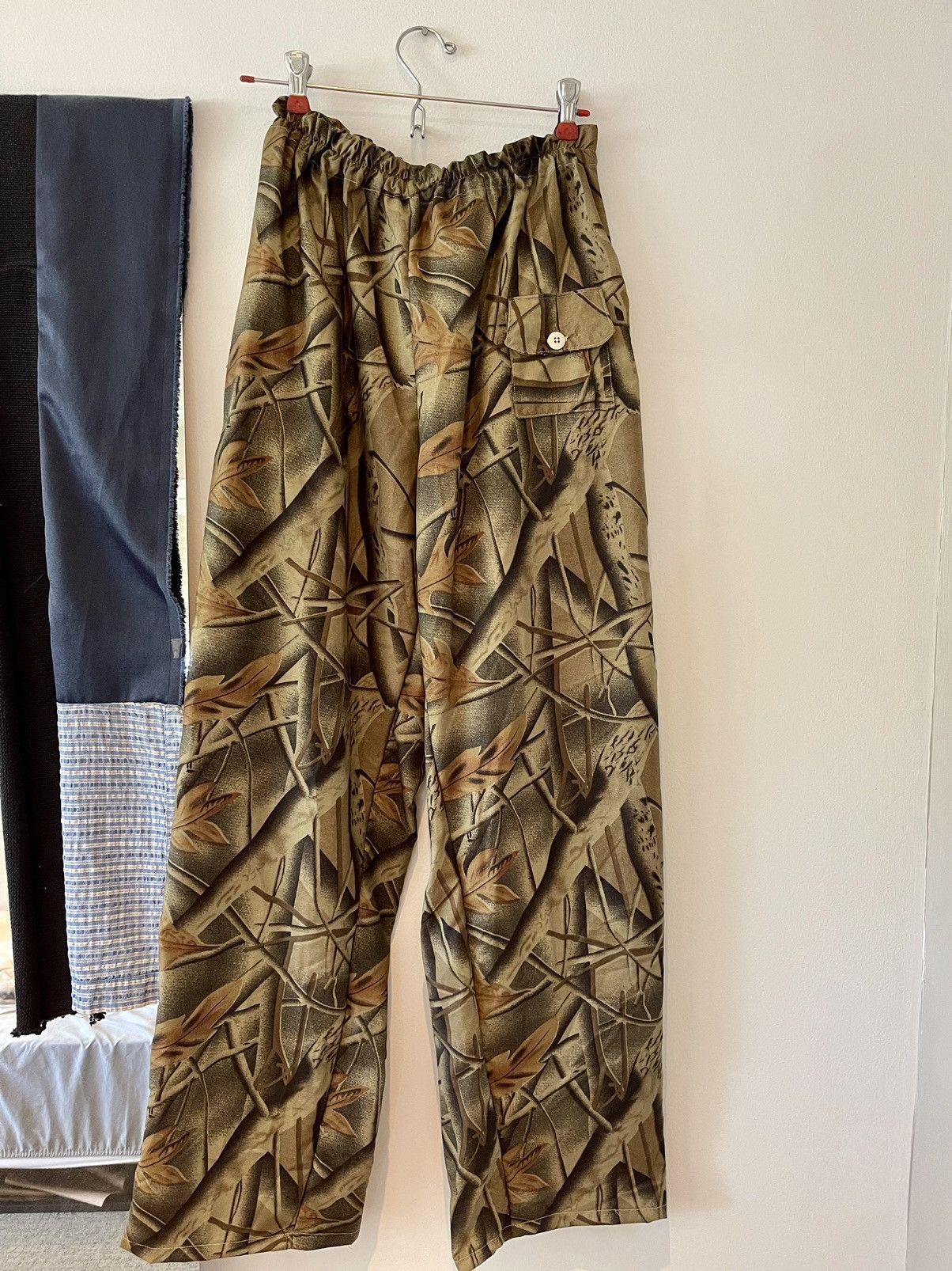 Chorley × Handmade Chorley realtree camo house pocket oversized thin sweatpants Size US 34 / EU 50 - 1 Thumbnail