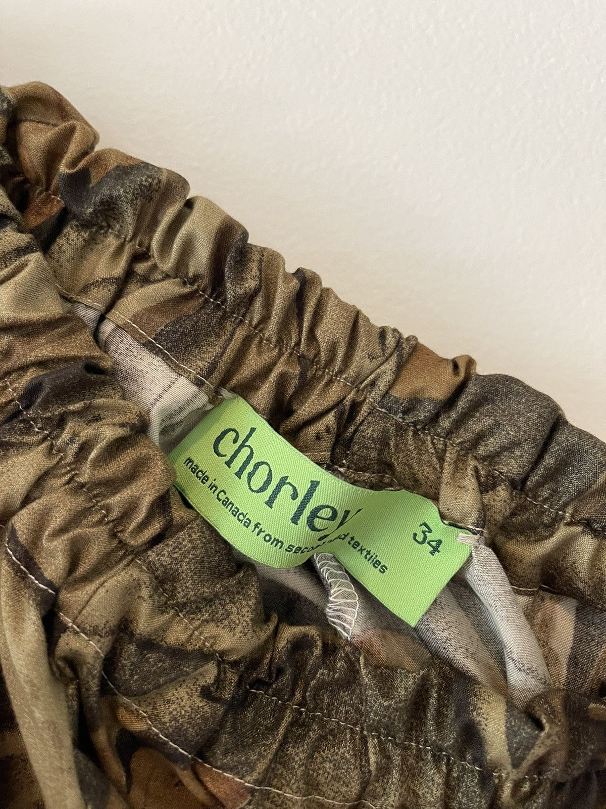 Chorley × Handmade Chorley realtree camo house pocket oversized thin sweatpants Size US 34 / EU 50 - 3 Thumbnail