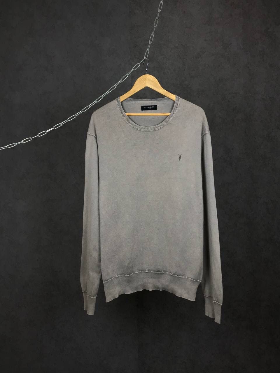 Allsaints Allsaints luxury streetwear sweatshirt Size US XL / EU 56 / 4 - 1 Thumbnail