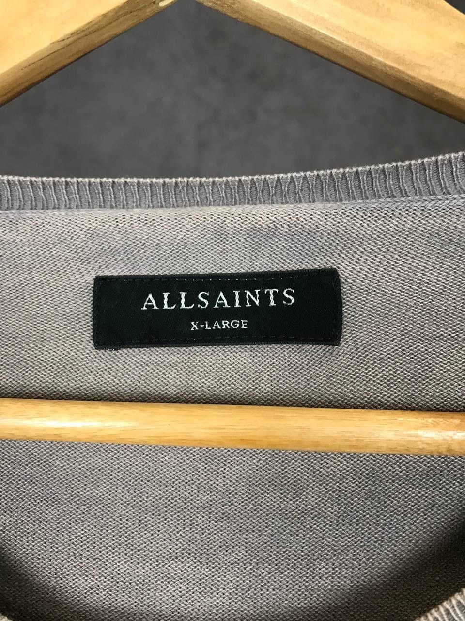 Allsaints Allsaints luxury streetwear sweatshirt Size US XL / EU 56 / 4 - 3 Thumbnail