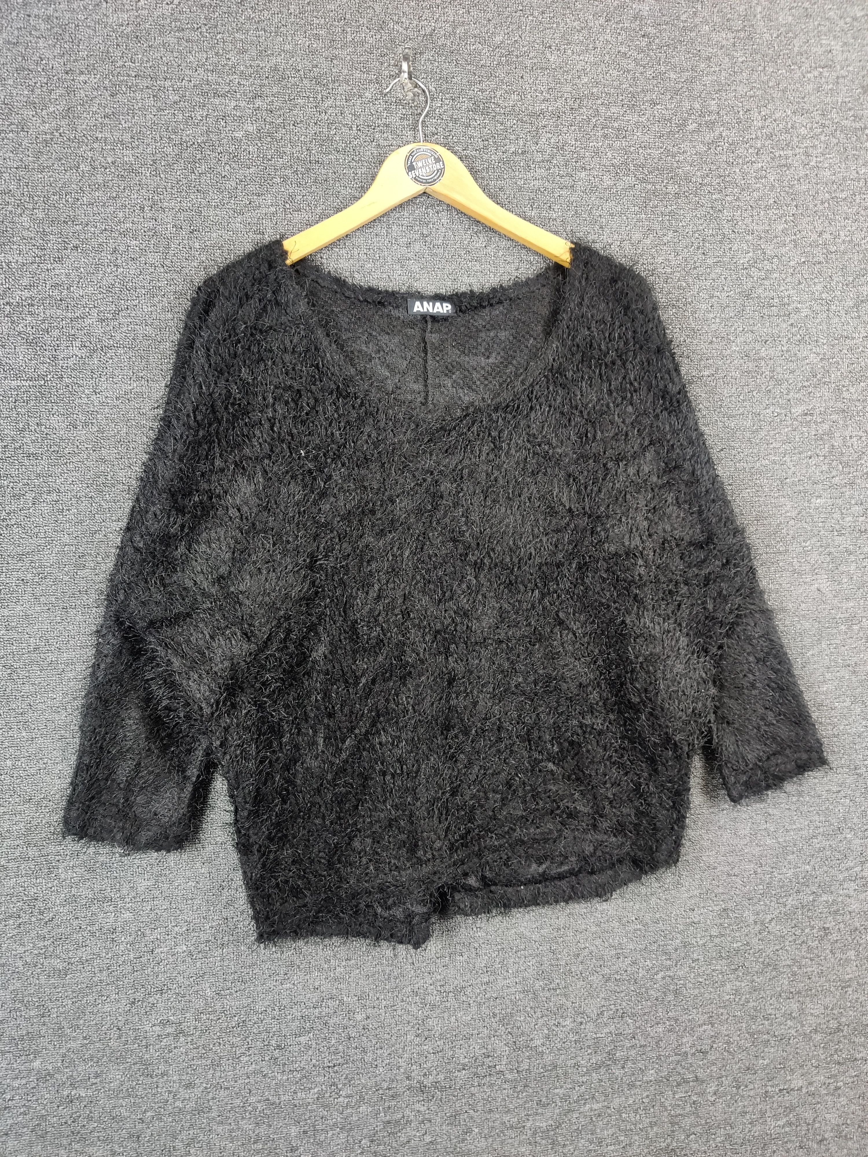 Japanese Brand Vintage Japanese Brand Anap Women Sweater Mohair Size XXL / US 16-18 / IT 52-54 - 6 Thumbnail