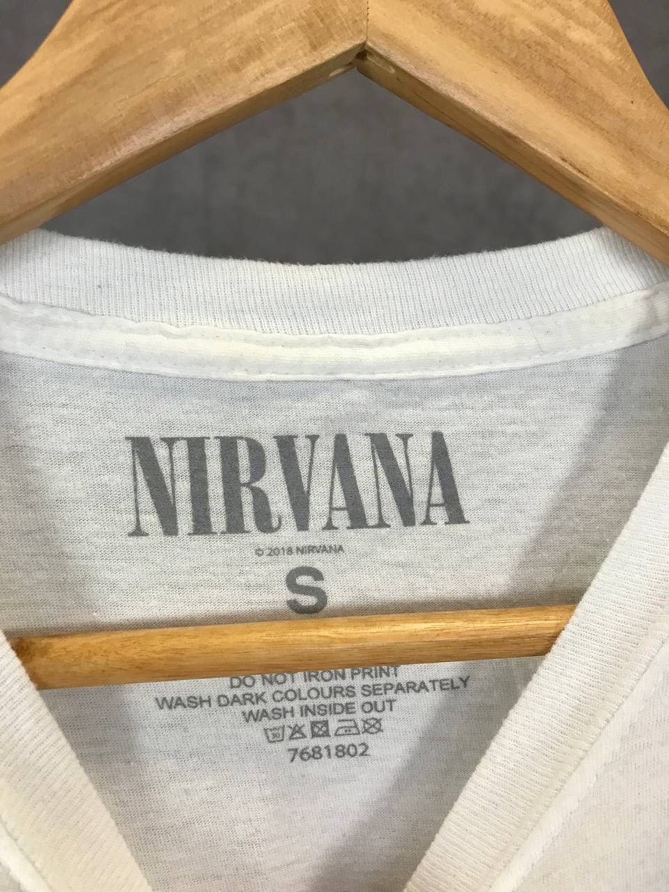 Band Tees × Nirvana Nirvana Smile rock band tee Size US S / EU 44-46 / 1 - 4 Thumbnail