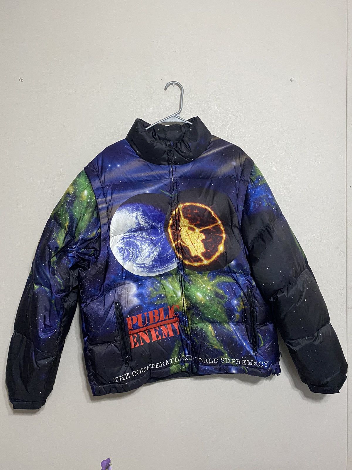 Public Enemy × Supreme × Undercover Fear of a Black Planet puffer Size US M / EU 48-50 / 2 - 3 Thumbnail