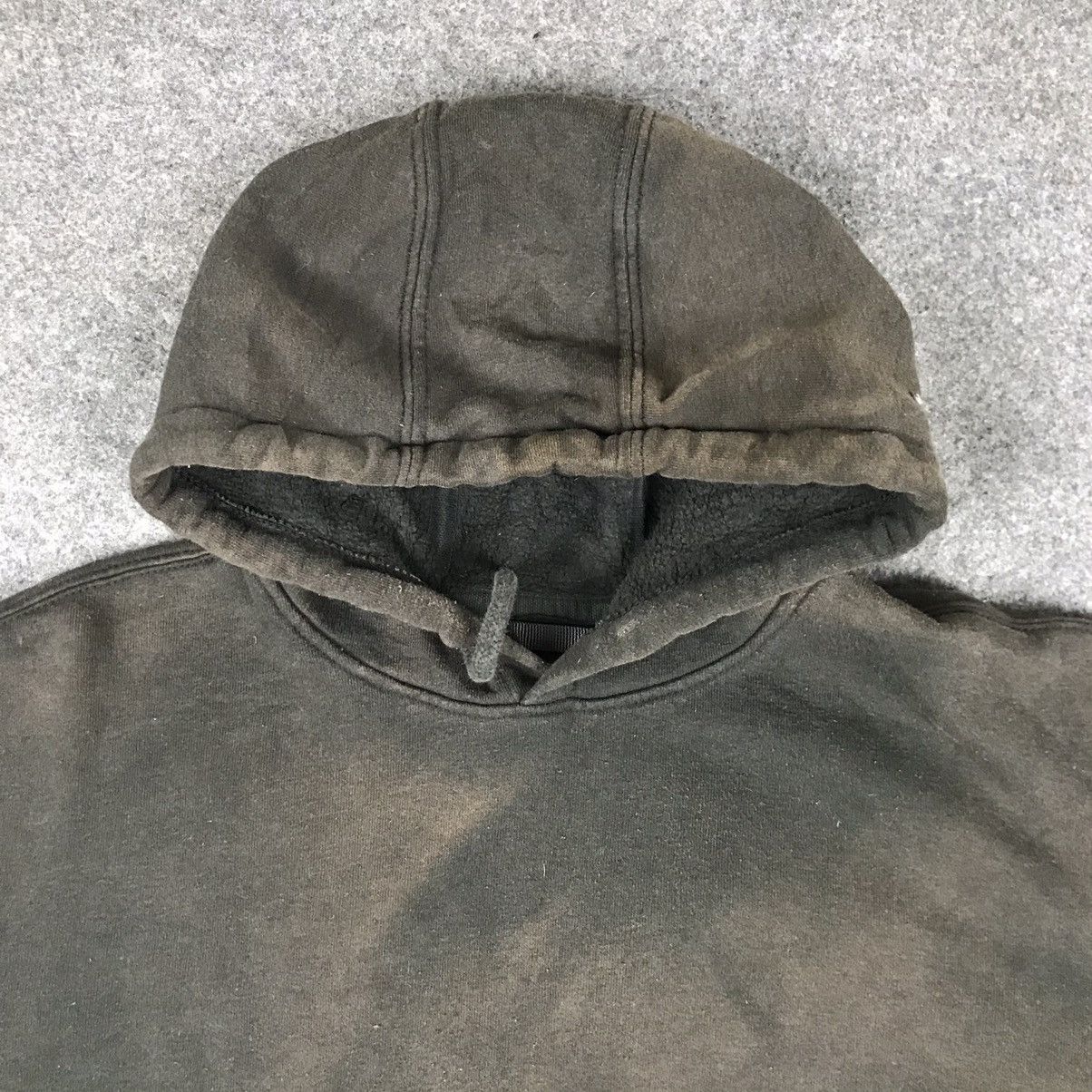 Carhartt × Carhartt Wip × Vintage Very Rare Sunfaded Distressed Carhartt Hoodie Size US L / EU 52-54 / 3 - 3 Thumbnail