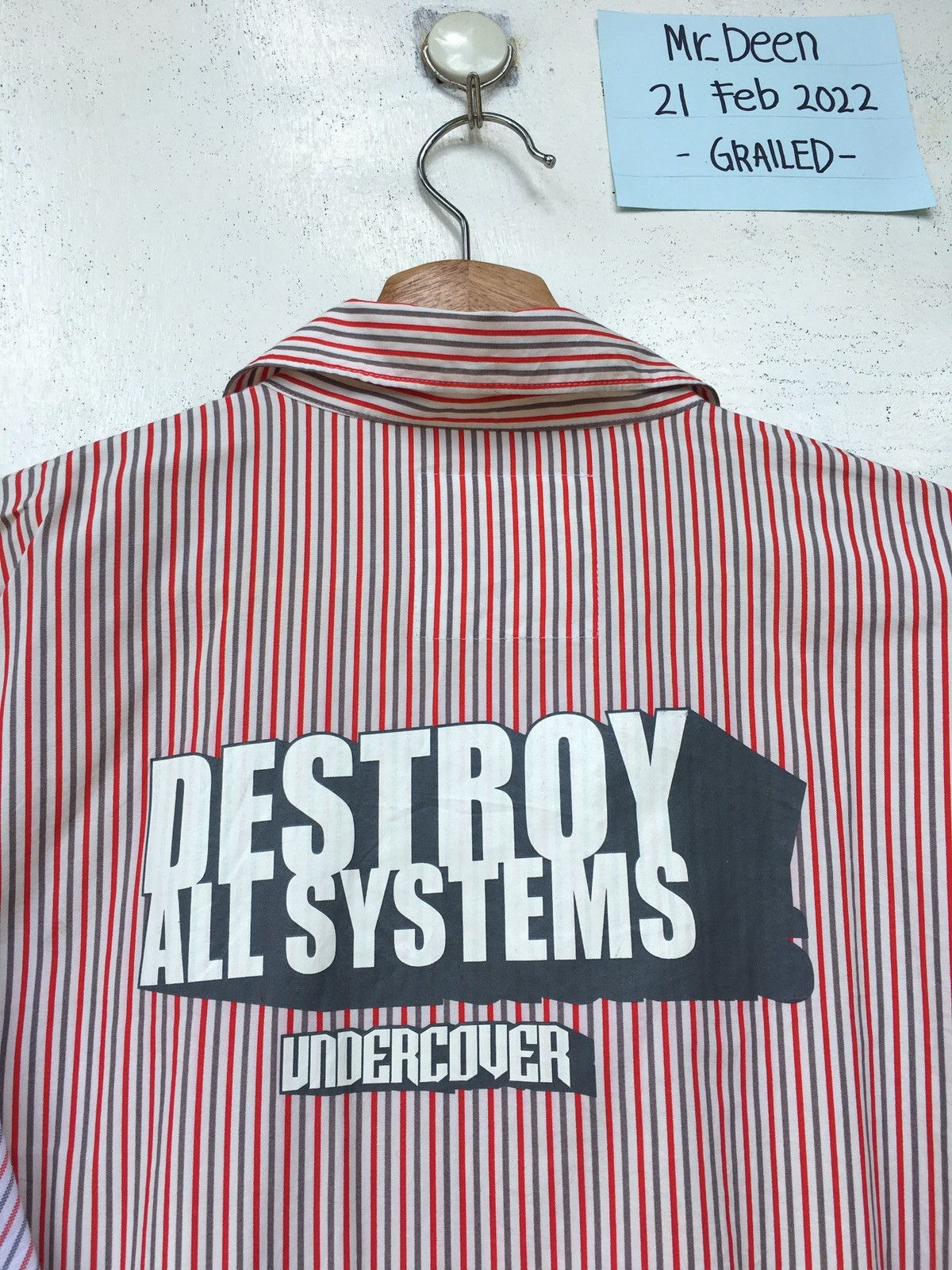 Pre-owned Jun Takahashi X Undercover Aw 2000-2001 Undercover Jun Takahashi Destroy All Systems