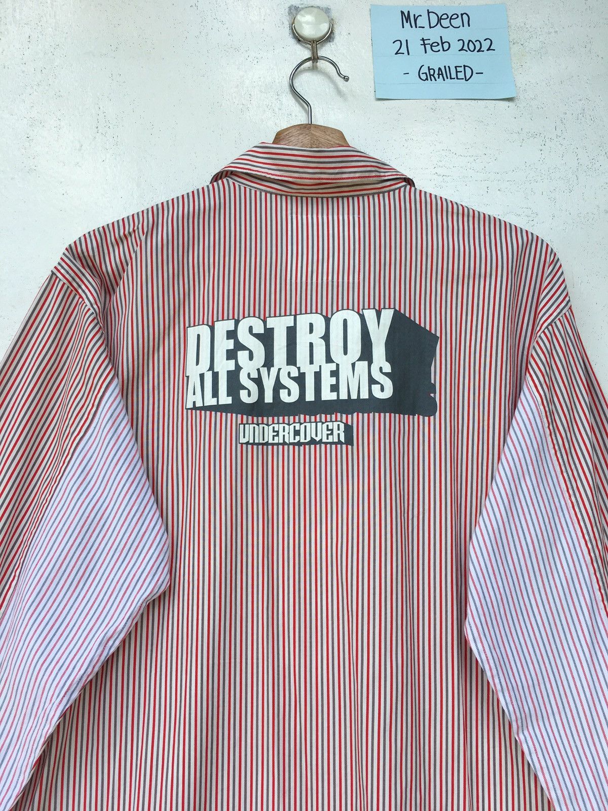 Undercover AW 2000-2001 Undercover Jun Takahashi Destroy All Systems Size US M / EU 48-50 / 2 - 8 Thumbnail