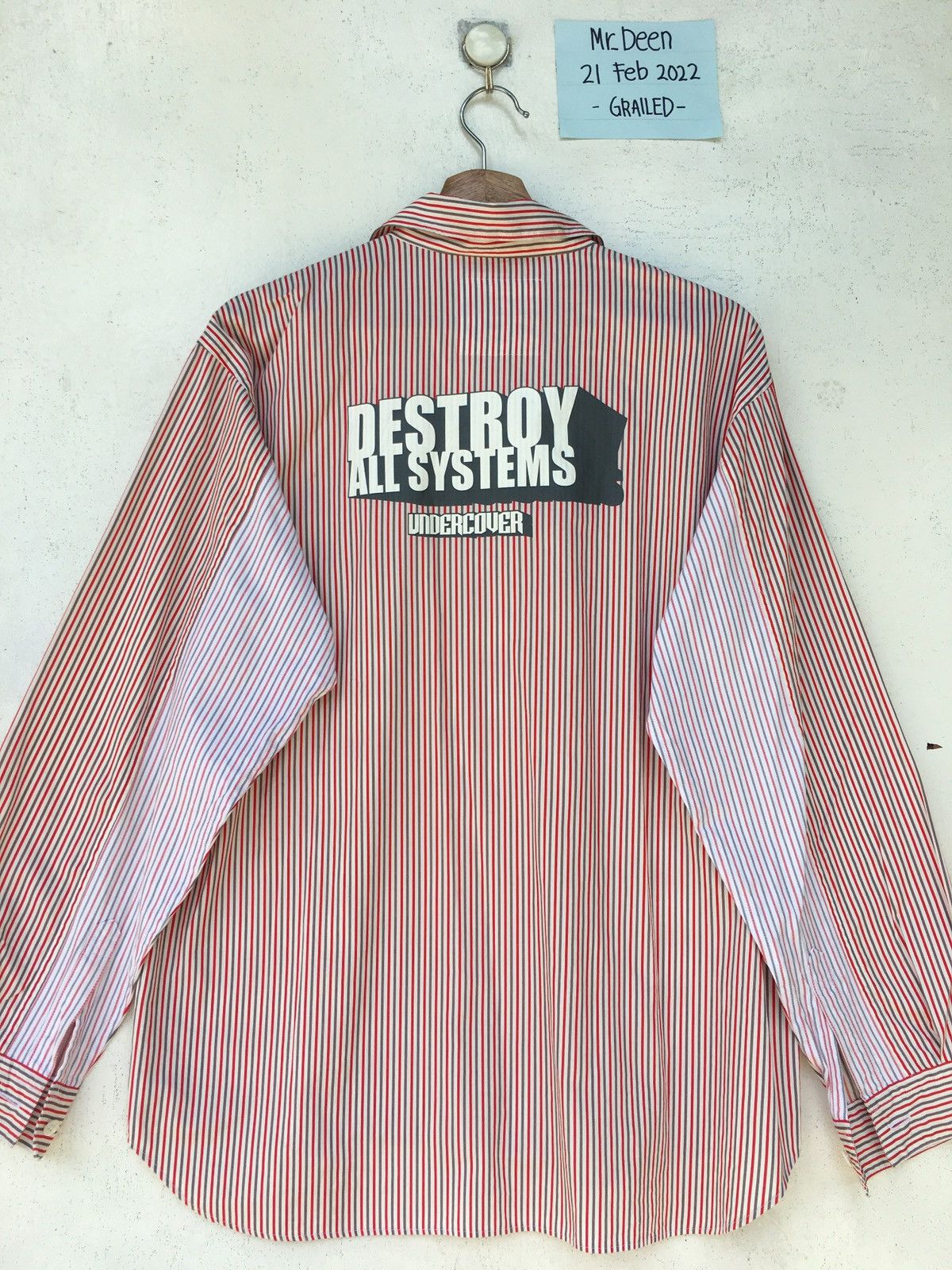 Undercover AW 2000-2001 Undercover Jun Takahashi Destroy All Systems Size US M / EU 48-50 / 2 - 5 Thumbnail