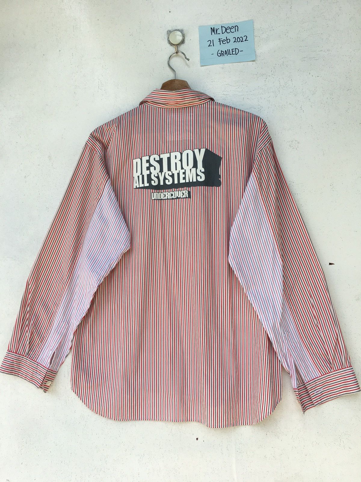 Undercover AW 2000-2001 Undercover Jun Takahashi Destroy All Systems Size US M / EU 48-50 / 2 - 4 Thumbnail