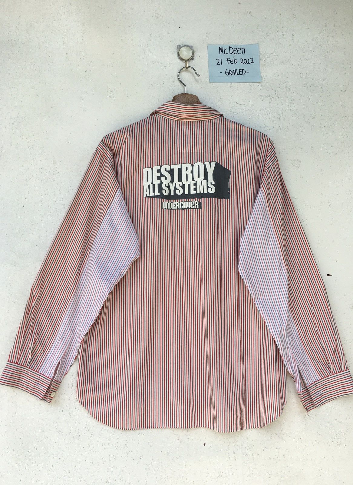 Undercover AW 2000-2001 Undercover Jun Takahashi Destroy All Systems Size US M / EU 48-50 / 2 - 2 Thumbnail