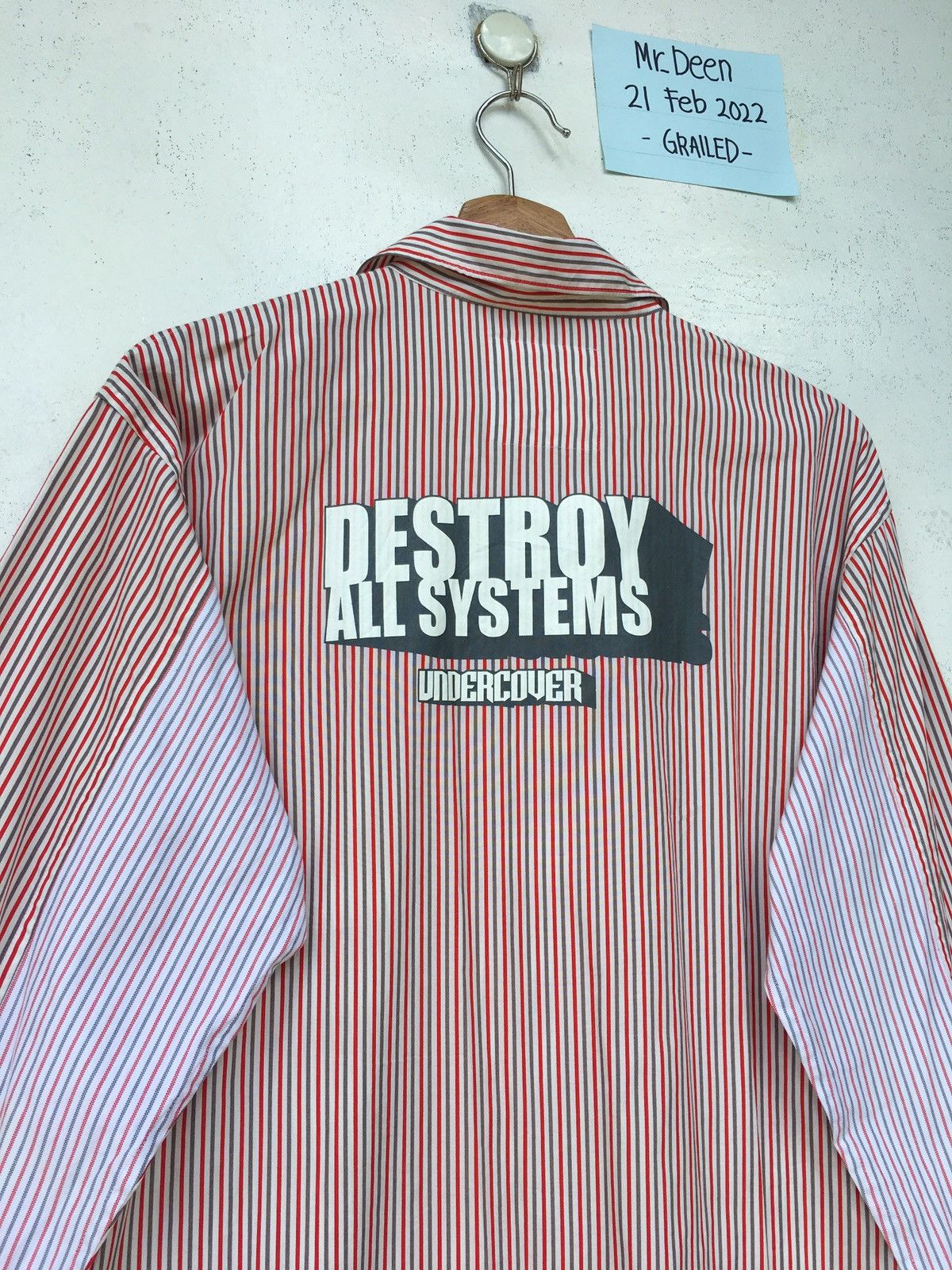 Undercover AW 2000-2001 Undercover Jun Takahashi Destroy All Systems Size US M / EU 48-50 / 2 - 9 Thumbnail