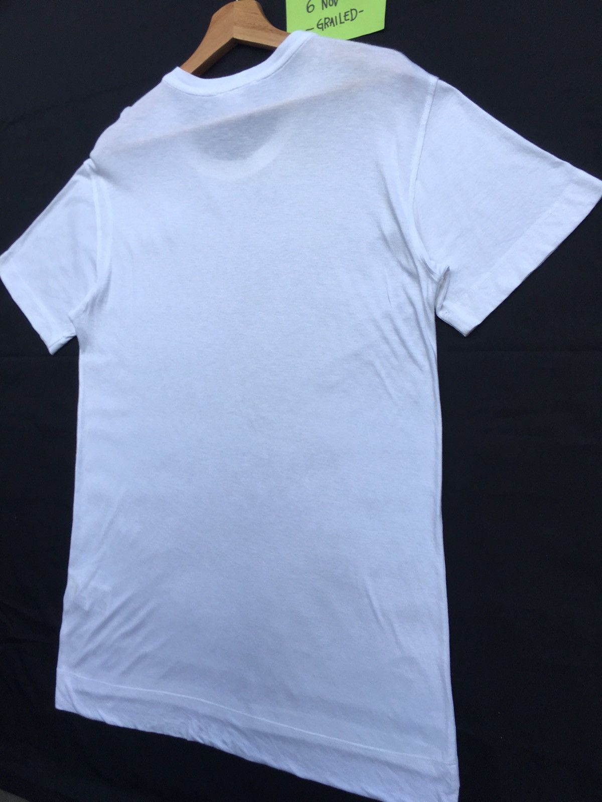 Helmut Lang Rarest Helmut Lang Silver Printed White Tshirt Size US M / EU 48-50 / 2 - 18 Thumbnail
