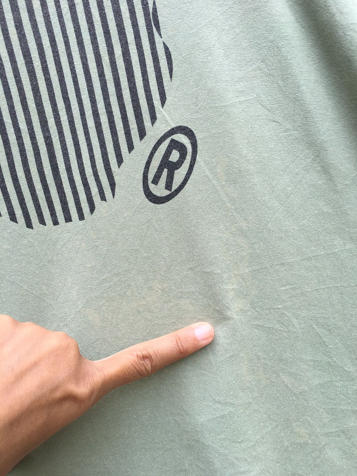 Bape Stripe Ape Head Tee Size US M / EU 48-50 / 2 - 11 Thumbnail