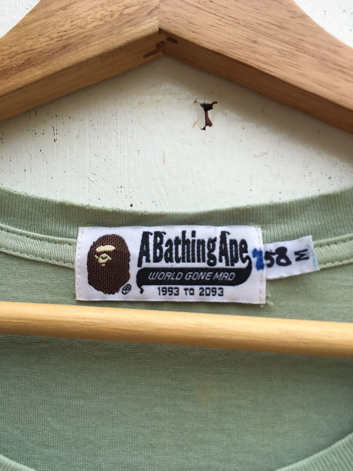 Bape Stripe Ape Head Tee Size US M / EU 48-50 / 2 - 15 Thumbnail