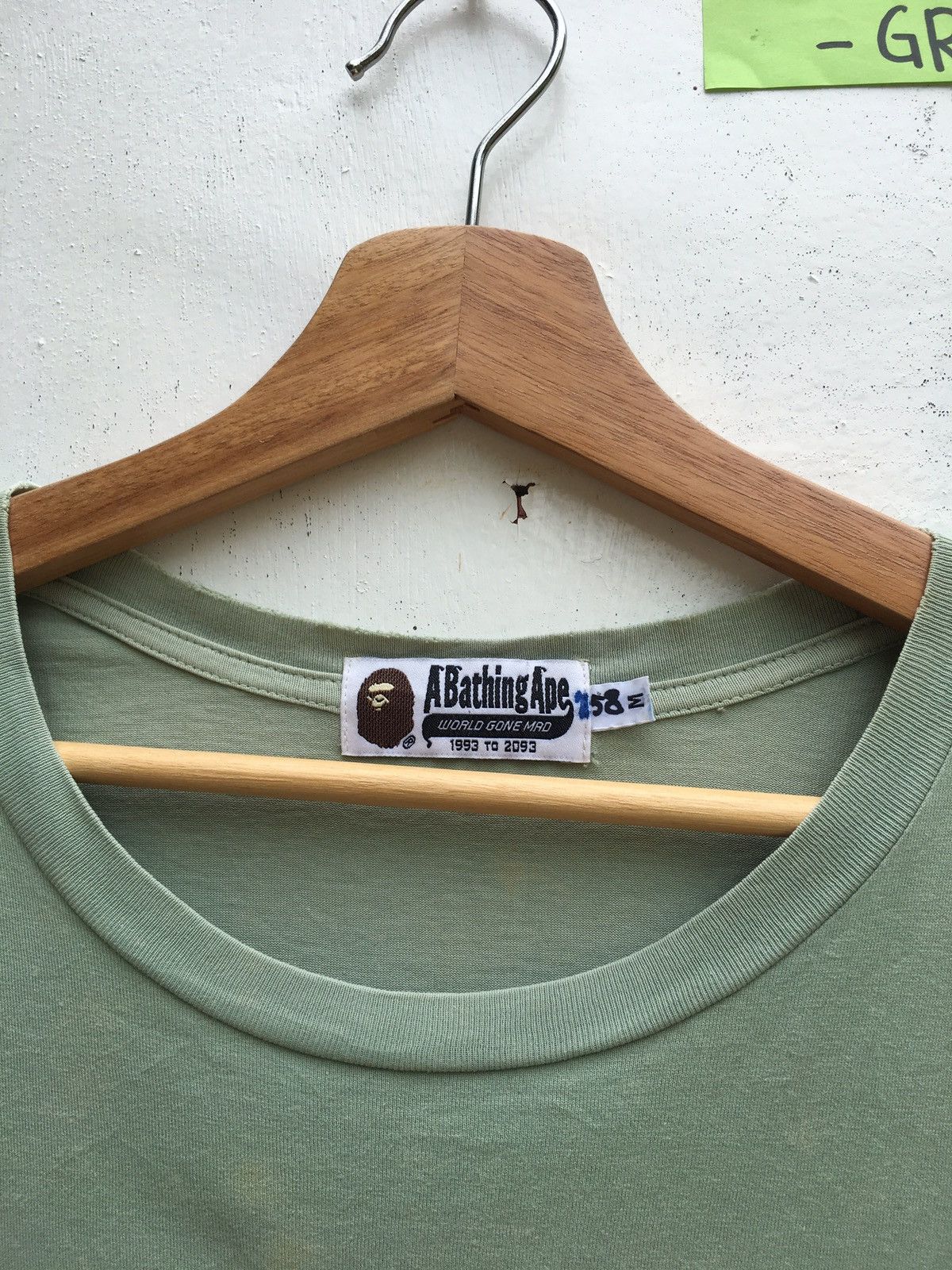 Bape Stripe Ape Head Tee Size US M / EU 48-50 / 2 - 14 Thumbnail
