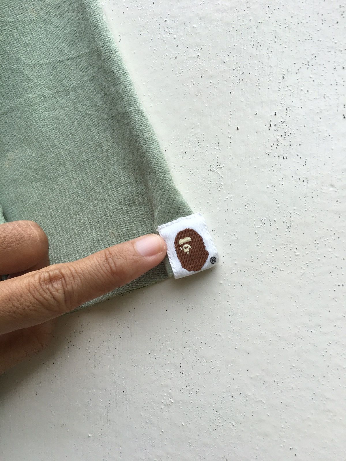 Bape Stripe Ape Head Tee Size US M / EU 48-50 / 2 - 8 Thumbnail