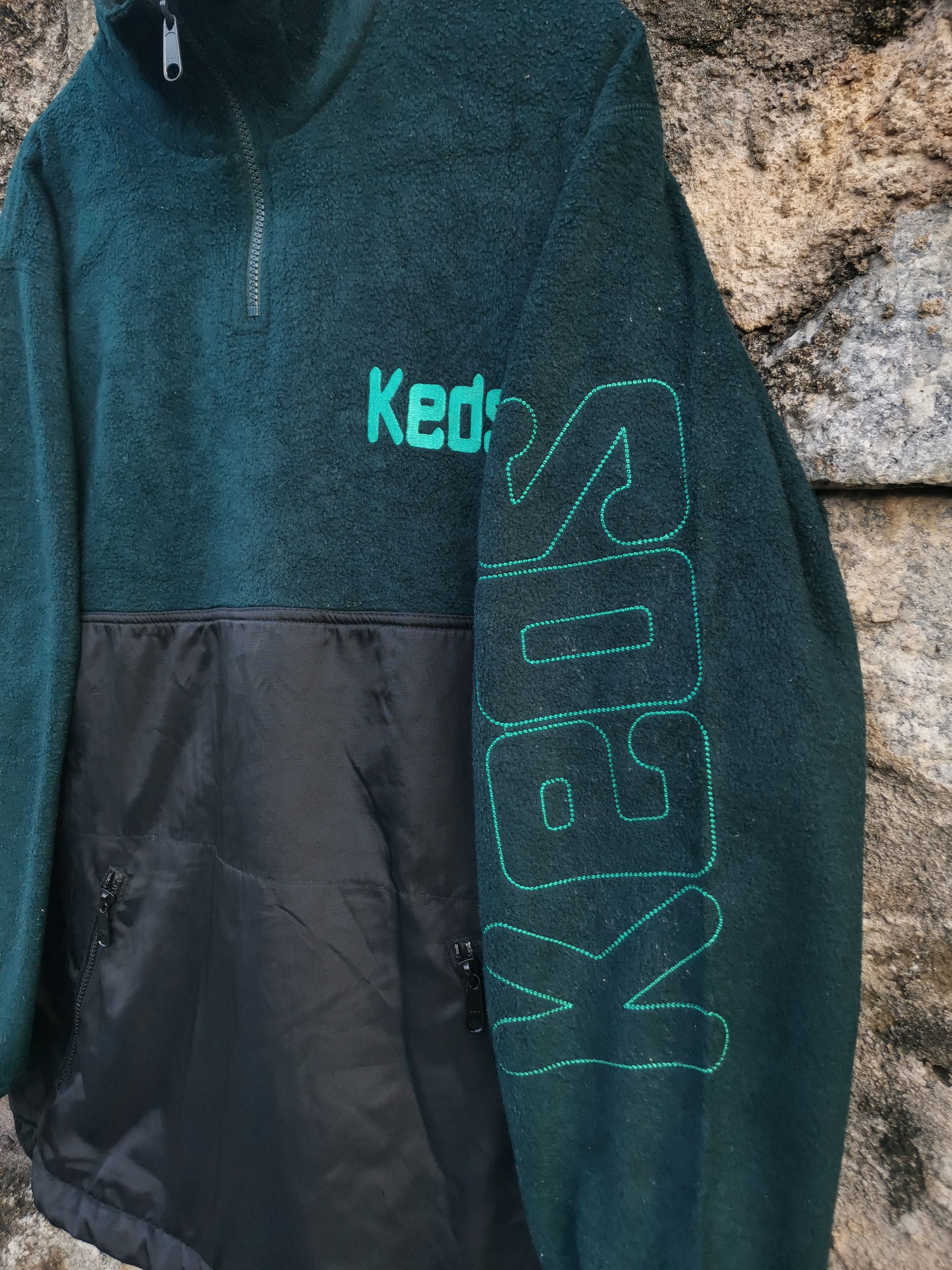 Japanese Brand Vintage Keds Flecee Jacket Size US L / EU 52-54 / 3 - 2 Thumbnail