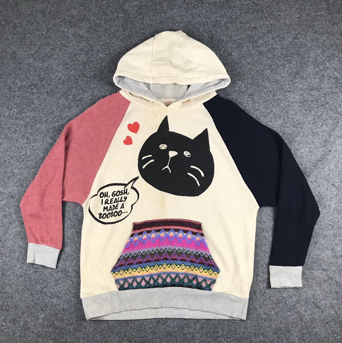 Vintage hoodie japanese brand inspired by nenet issey miyake