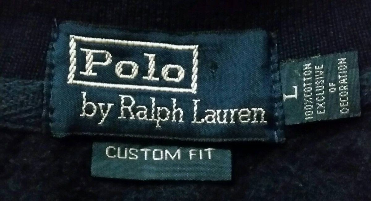 Polo Ralph Lauren vintage polo ralph lauren usa full zipper sweater Size US L / EU 52-54 / 3 - 4 Thumbnail